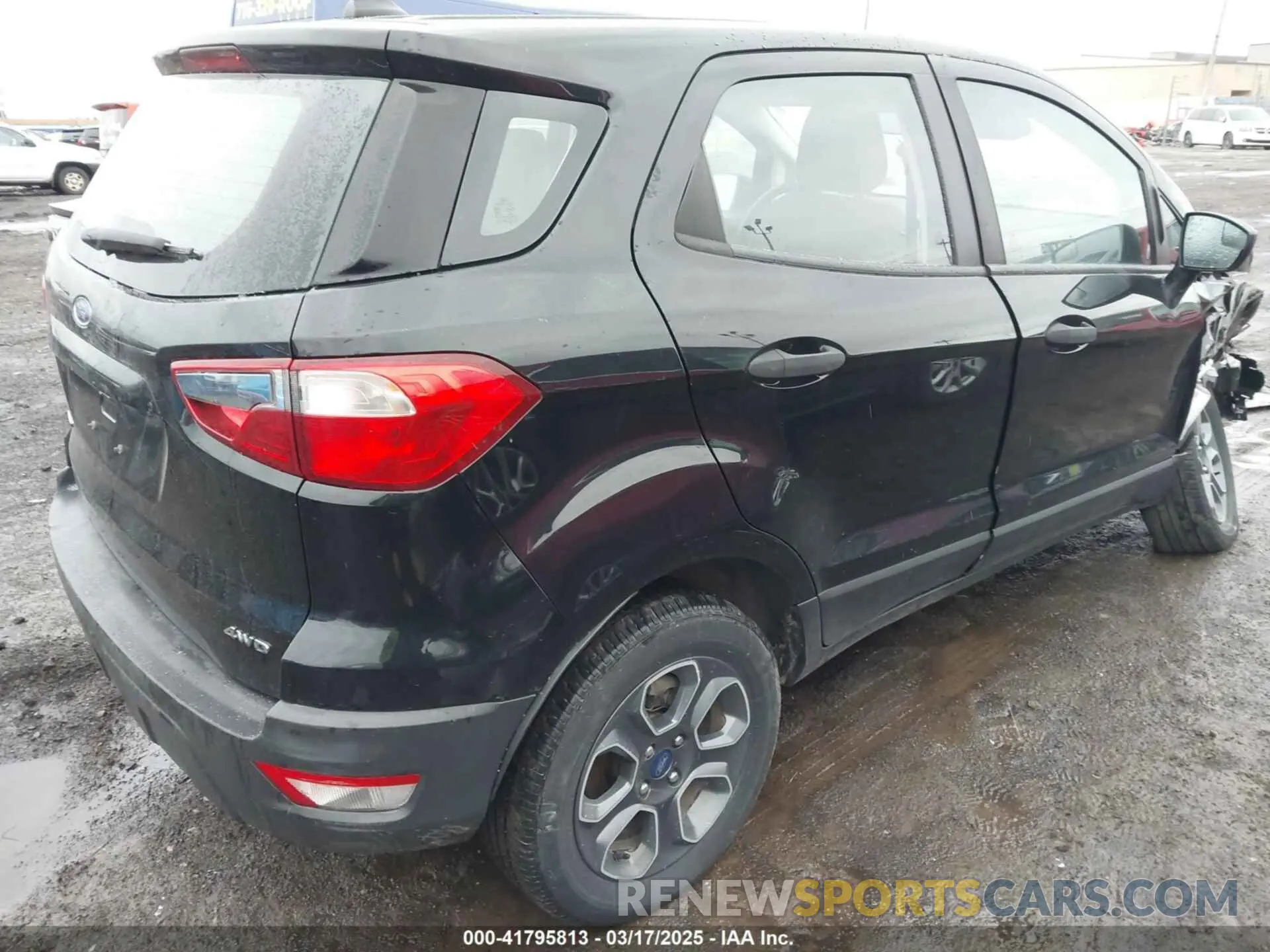 4 Photograph of a damaged car MAJ6S3FL1LC324462 FORD ECOSPORT 2020