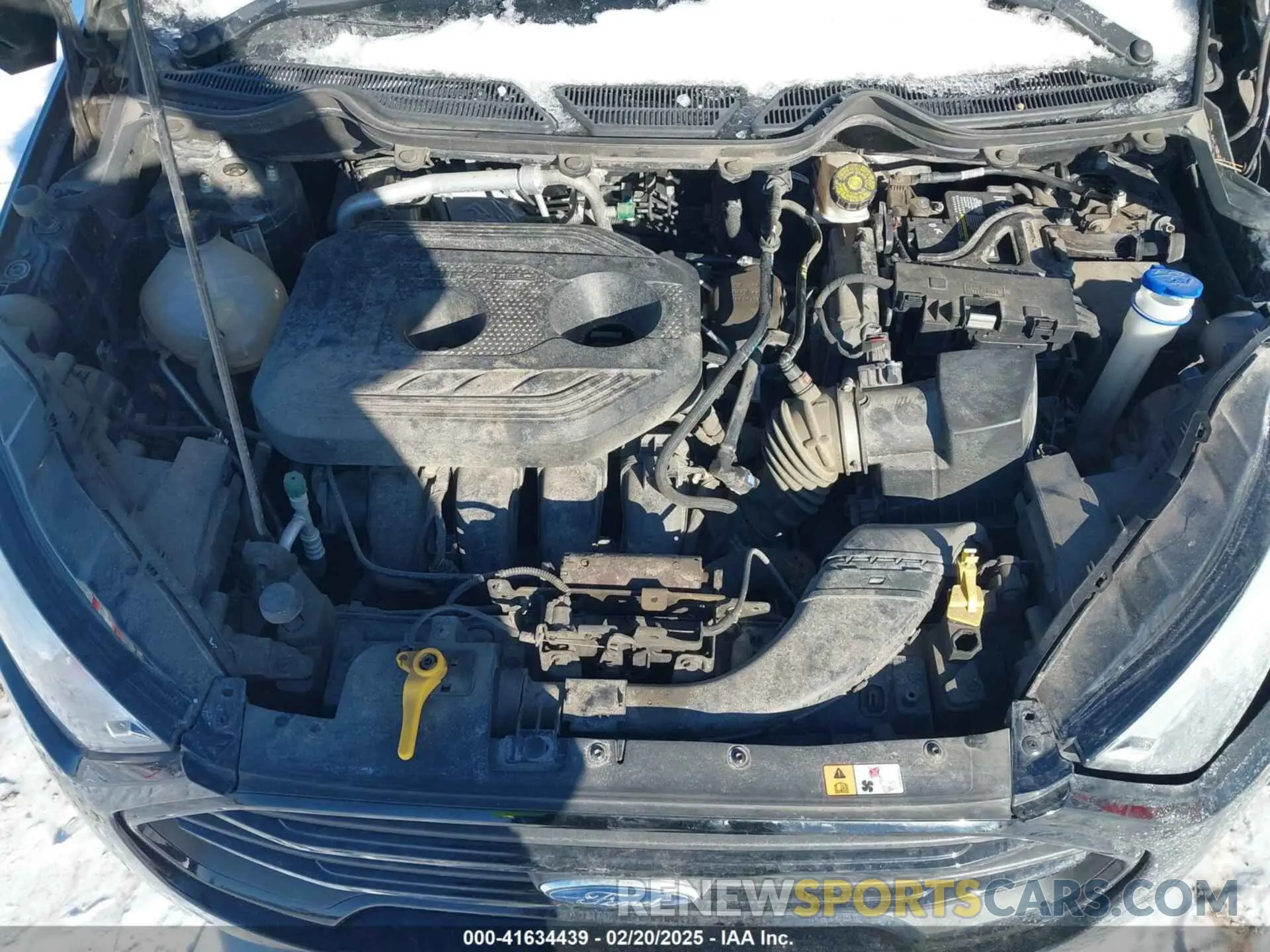 10 Photograph of a damaged car MAJ6S3FL1LC345277 FORD ECOSPORT 2020