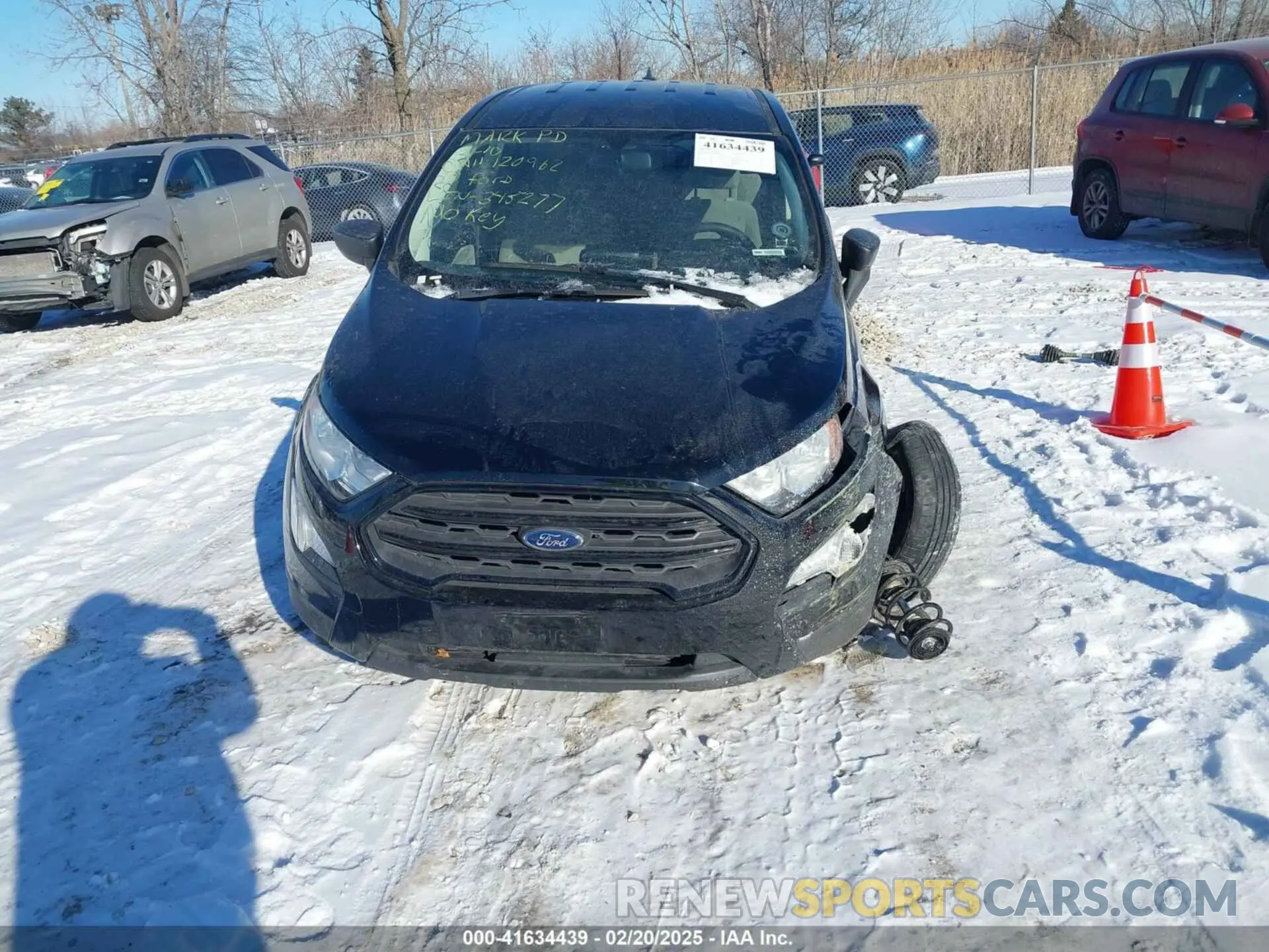 12 Photograph of a damaged car MAJ6S3FL1LC345277 FORD ECOSPORT 2020