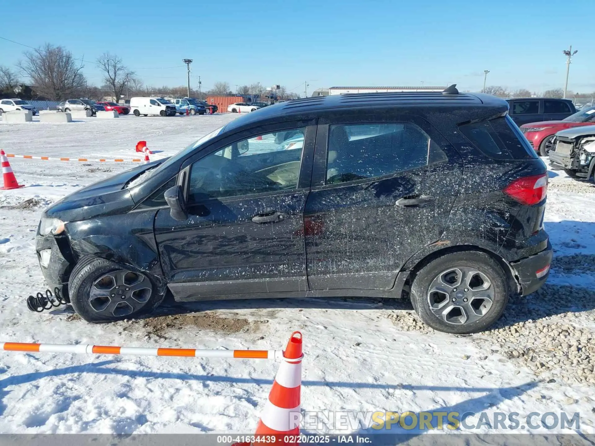 14 Photograph of a damaged car MAJ6S3FL1LC345277 FORD ECOSPORT 2020
