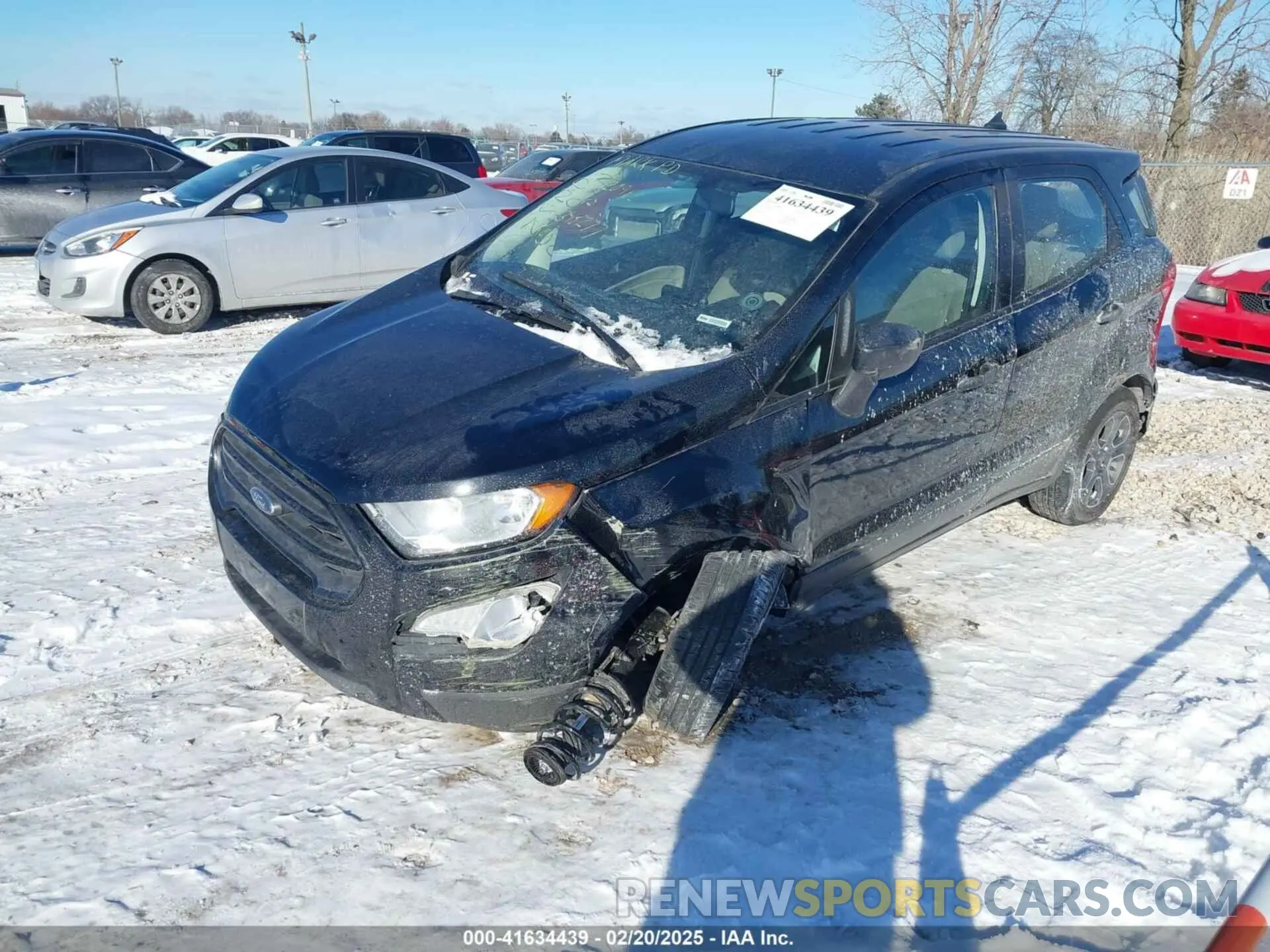 2 Photograph of a damaged car MAJ6S3FL1LC345277 FORD ECOSPORT 2020