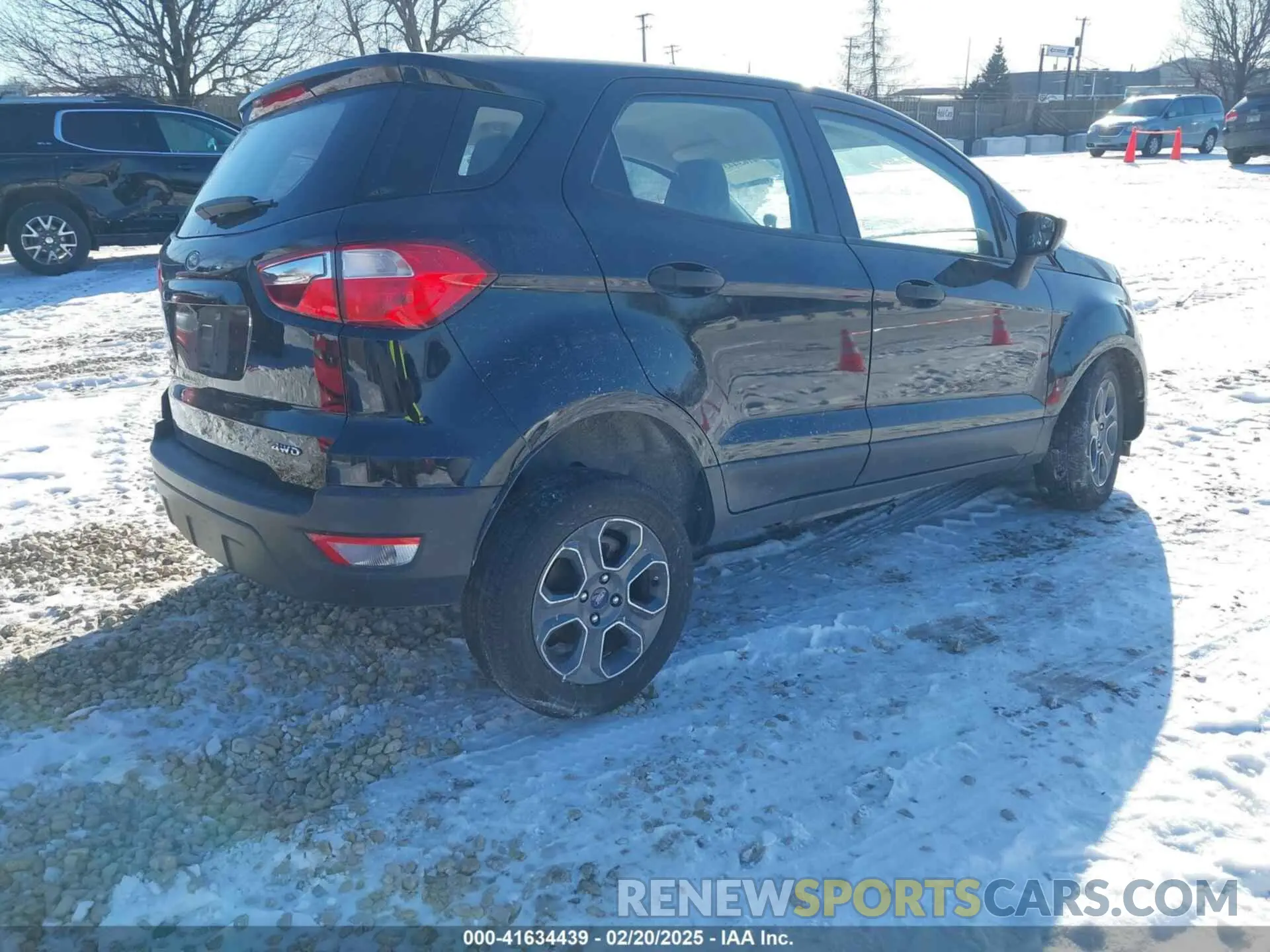 4 Photograph of a damaged car MAJ6S3FL1LC345277 FORD ECOSPORT 2020