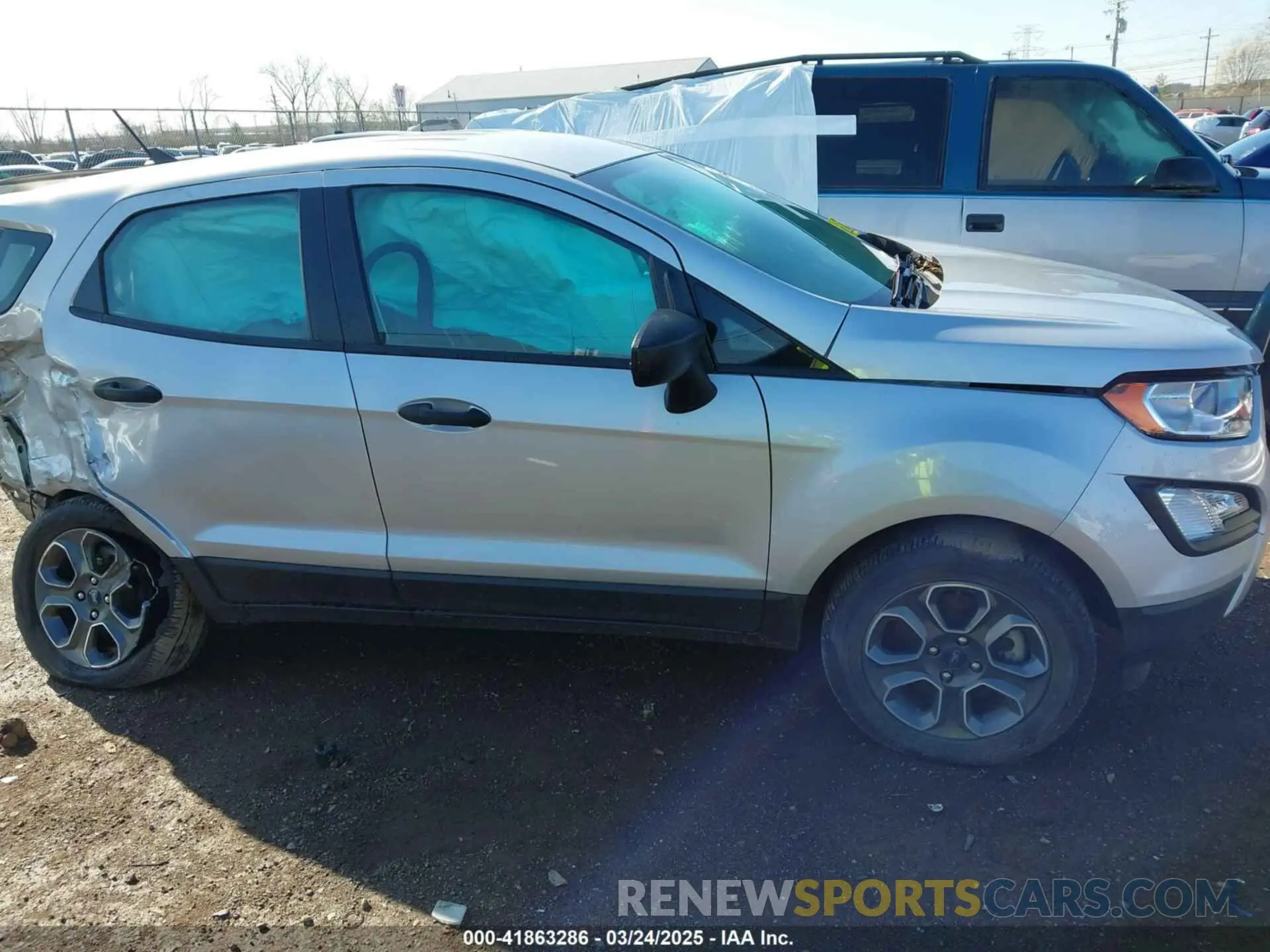 13 Photograph of a damaged car MAJ6S3FL3LC313897 FORD ECOSPORT 2020