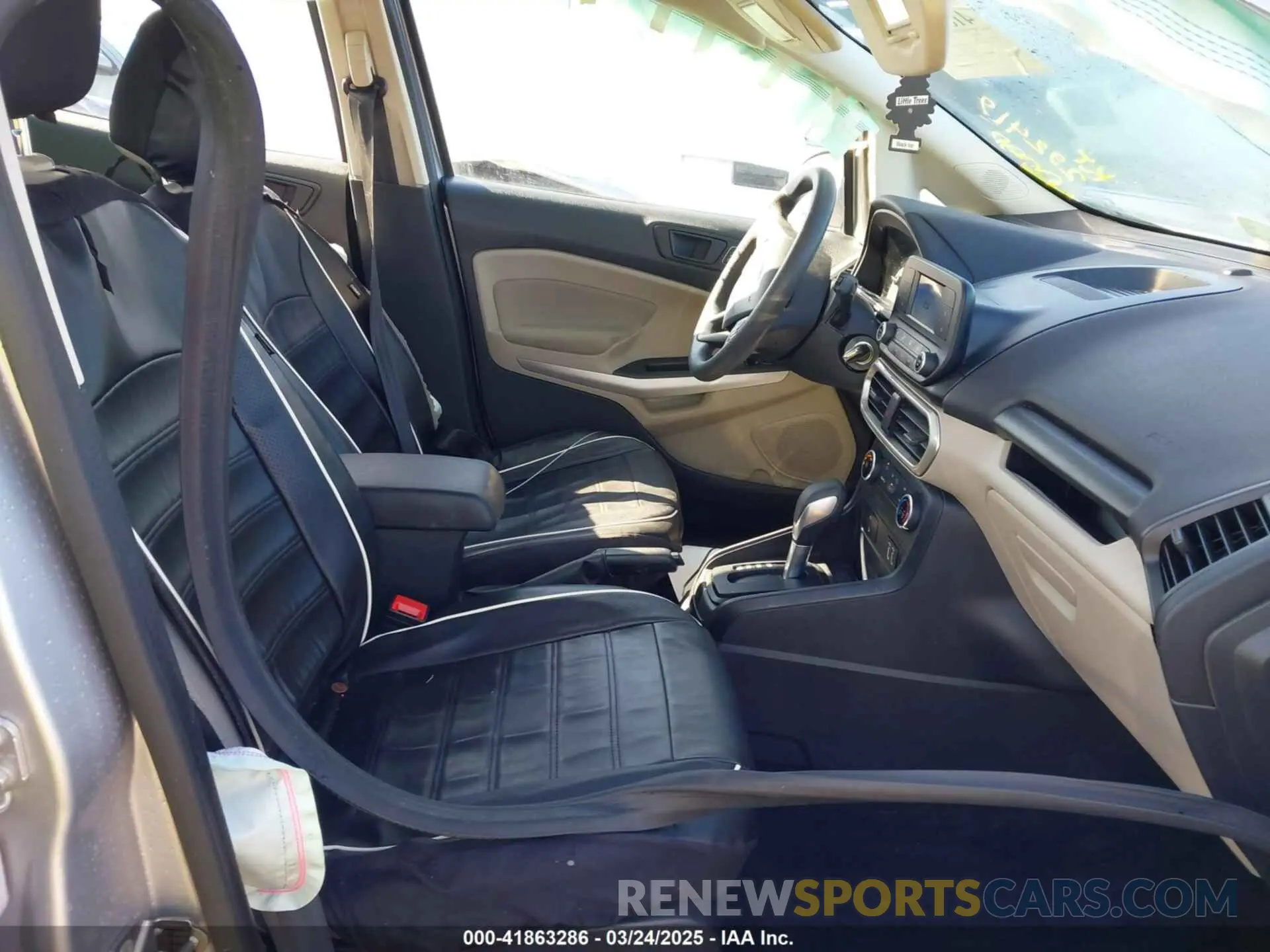 5 Photograph of a damaged car MAJ6S3FL3LC313897 FORD ECOSPORT 2020