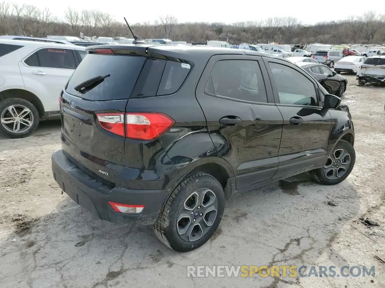 3 Photograph of a damaged car MAJ6S3FL3LC365871 FORD ECOSPORT 2020