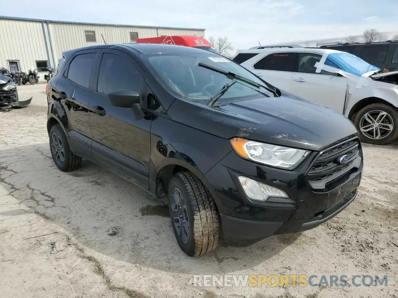 4 Photograph of a damaged car MAJ6S3FL3LC365871 FORD ECOSPORT 2020
