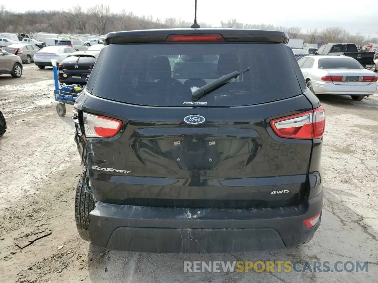 6 Photograph of a damaged car MAJ6S3FL3LC365871 FORD ECOSPORT 2020