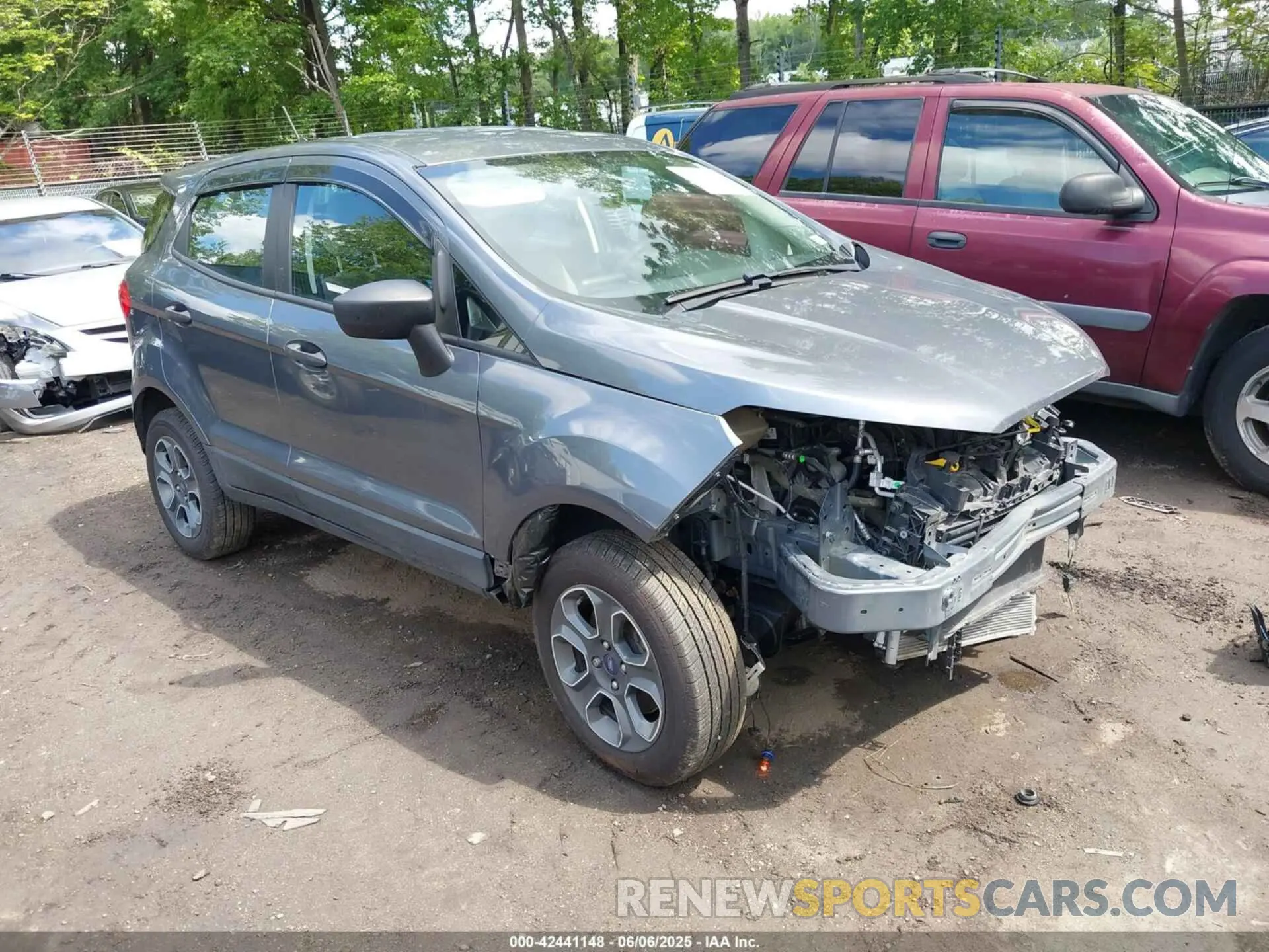 1 Photograph of a damaged car MAJ6S3FL4LC321880 FORD ECOSPORT 2020