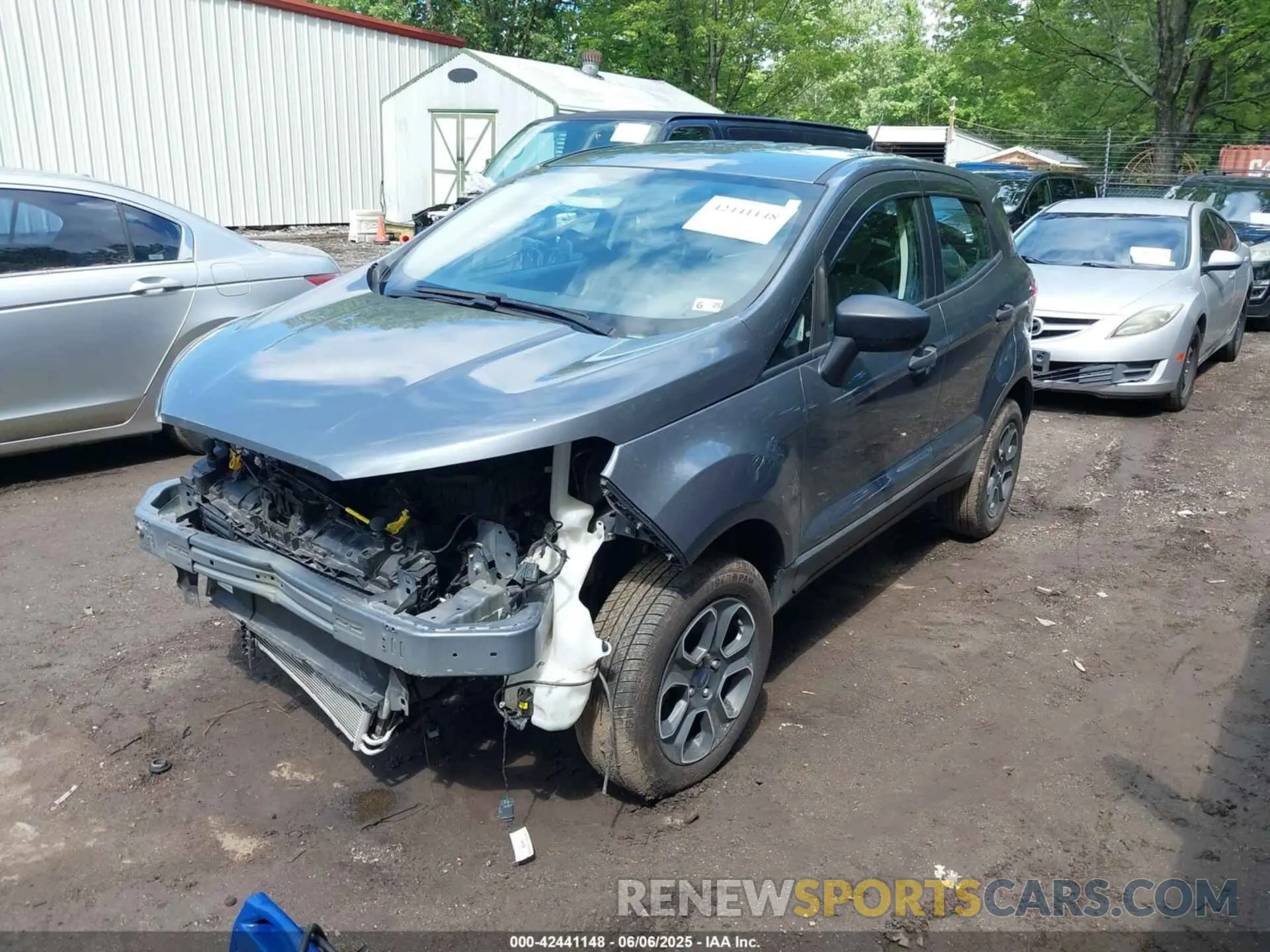 2 Photograph of a damaged car MAJ6S3FL4LC321880 FORD ECOSPORT 2020