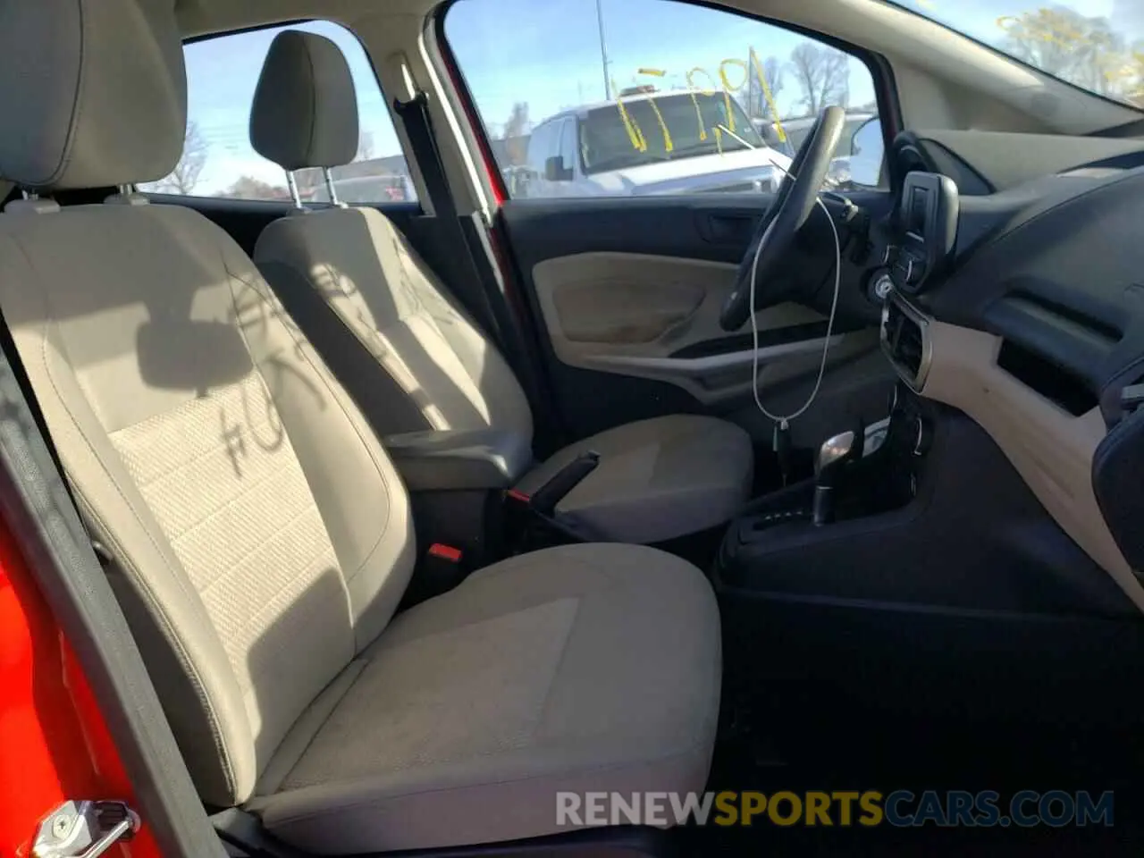 5 Photograph of a damaged car MAJ6S3FL5LC319202 FORD ECOSPORT 2020