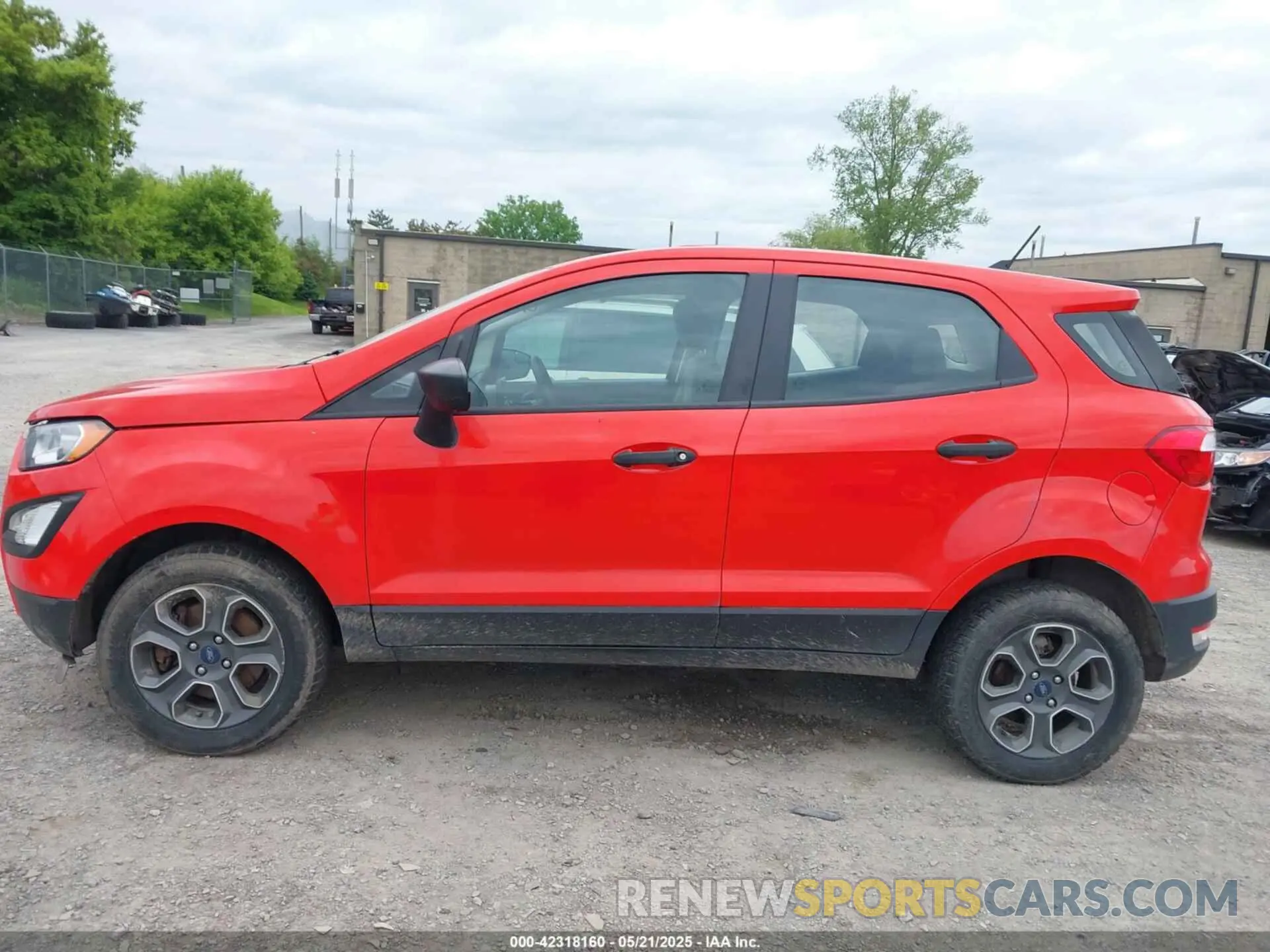 14 Photograph of a damaged car MAJ6S3FL5LC386611 FORD ECOSPORT 2020