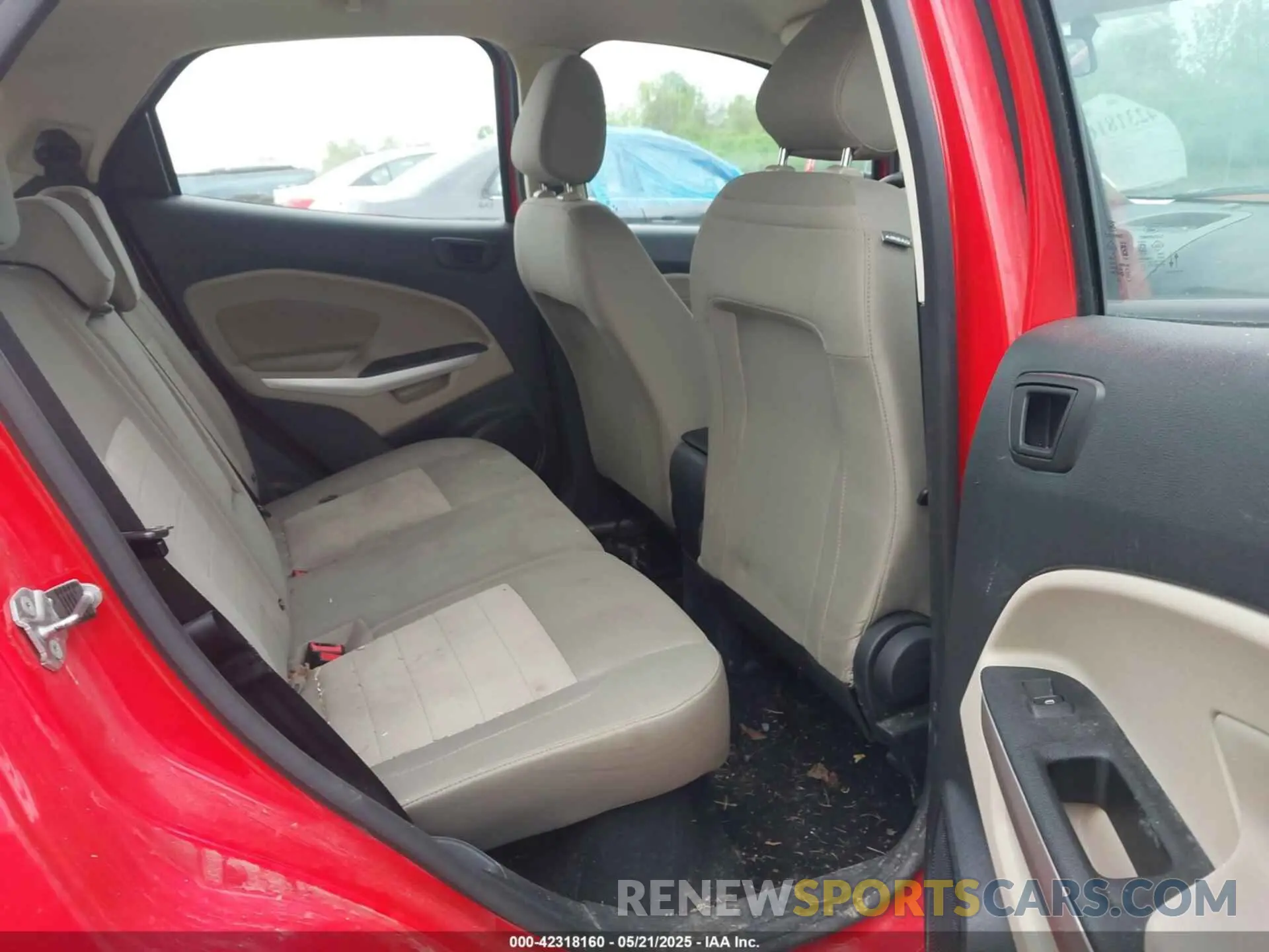 8 Photograph of a damaged car MAJ6S3FL5LC386611 FORD ECOSPORT 2020