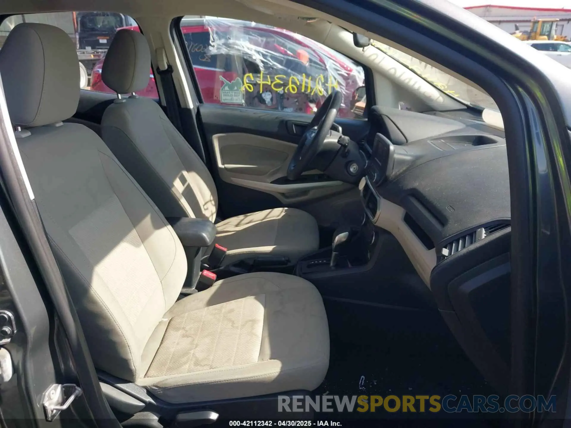 5 Photograph of a damaged car MAJ6S3FL6LC392160 FORD ECOSPORT 2020