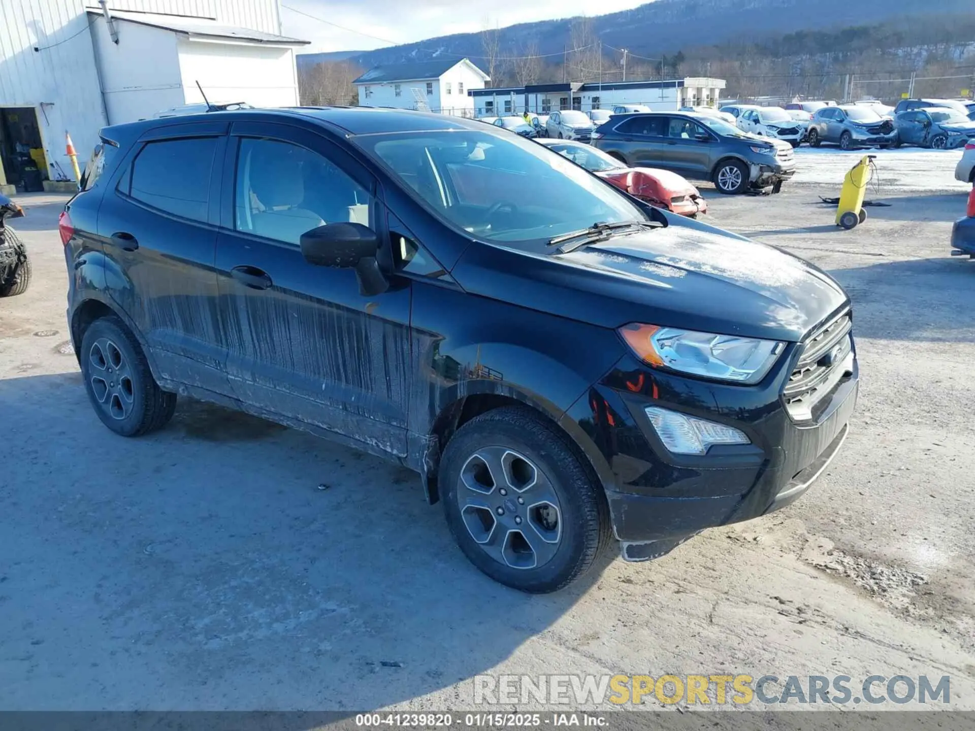 1 Photograph of a damaged car MAJ6S3FL7LC368403 FORD ECOSPORT 2020