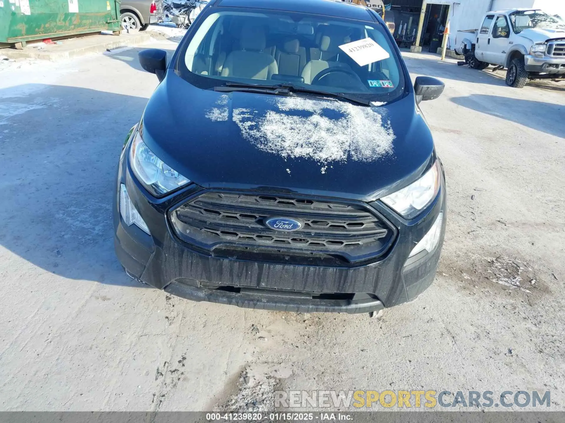 12 Photograph of a damaged car MAJ6S3FL7LC368403 FORD ECOSPORT 2020