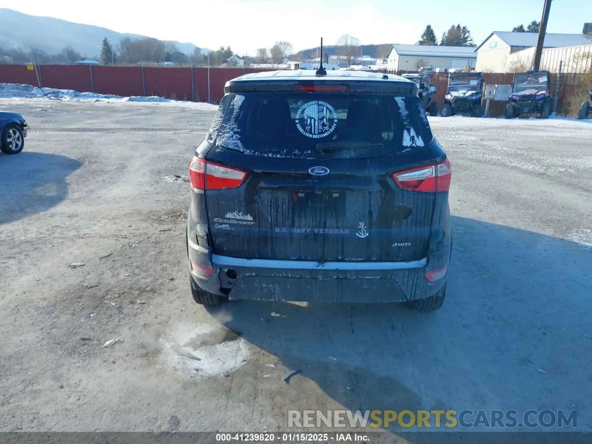16 Photograph of a damaged car MAJ6S3FL7LC368403 FORD ECOSPORT 2020