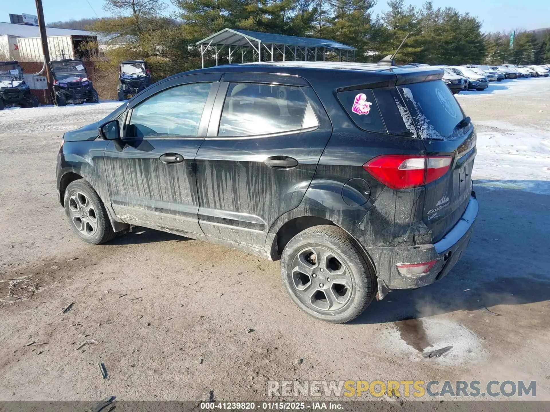 3 Photograph of a damaged car MAJ6S3FL7LC368403 FORD ECOSPORT 2020