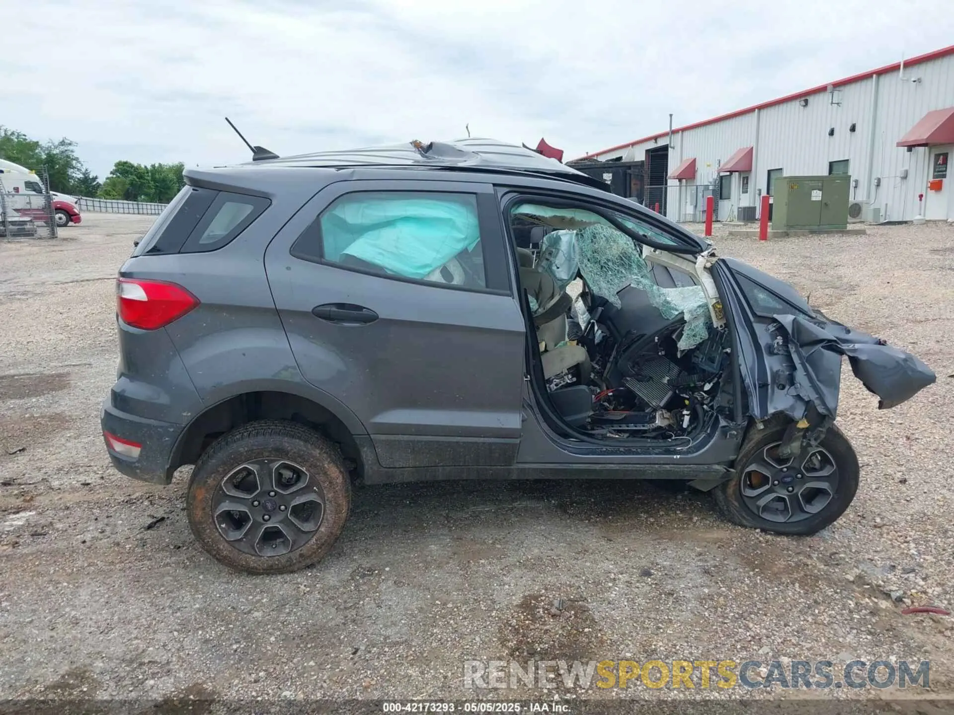 14 Photograph of a damaged car MAJ6S3FL7LC387081 FORD ECOSPORT 2020