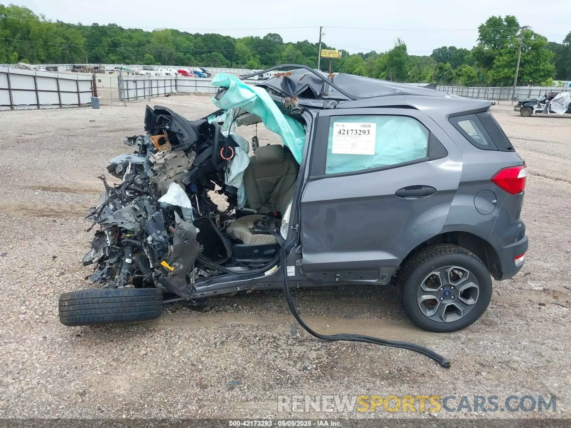15 Photograph of a damaged car MAJ6S3FL7LC387081 FORD ECOSPORT 2020