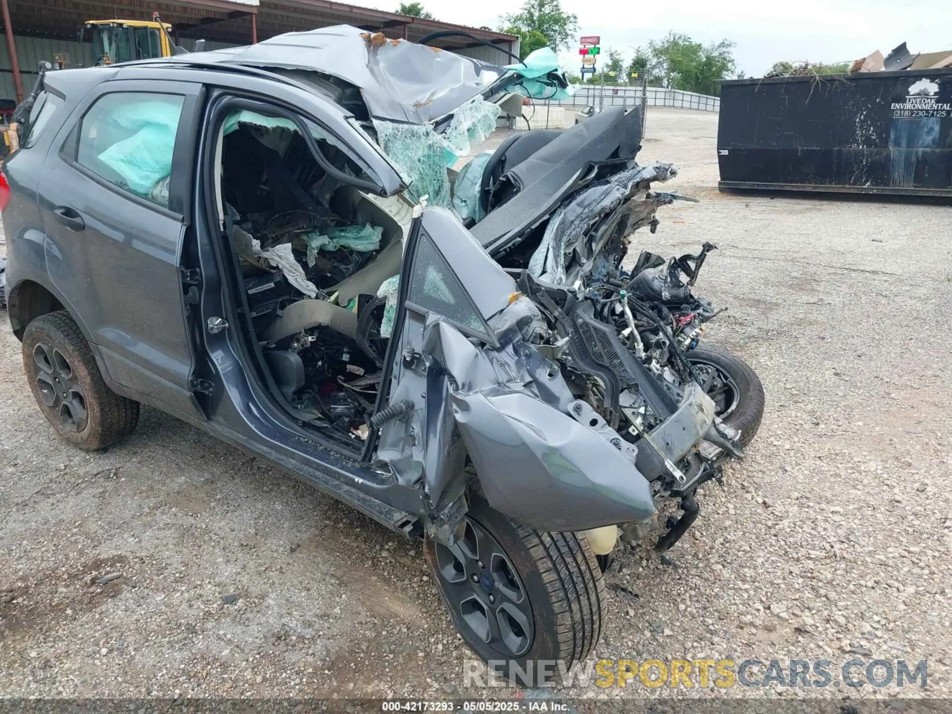 20 Photograph of a damaged car MAJ6S3FL7LC387081 FORD ECOSPORT 2020