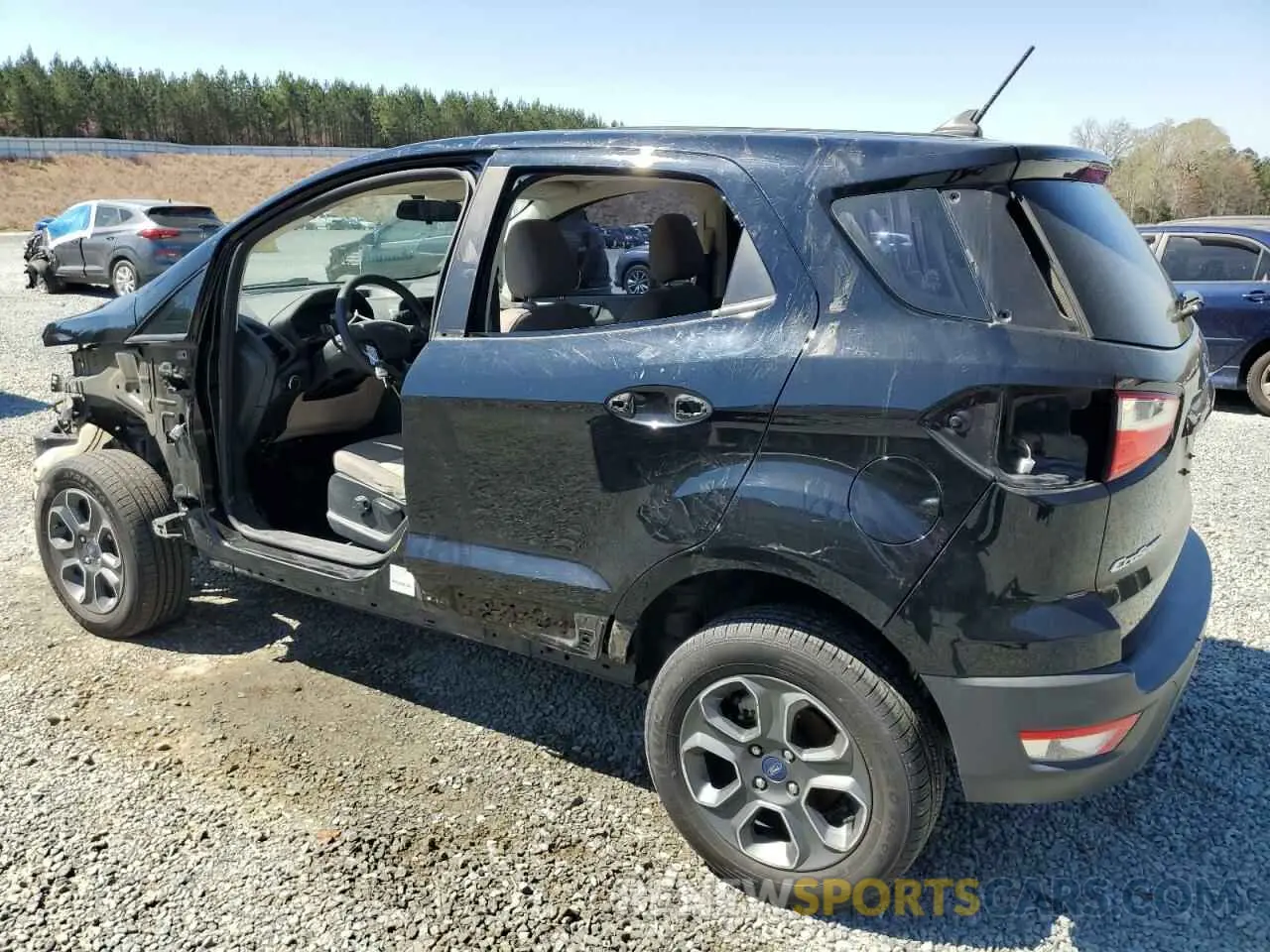 2 Photograph of a damaged car MAJ6S3FL9LC332728 FORD ECOSPORT 2020