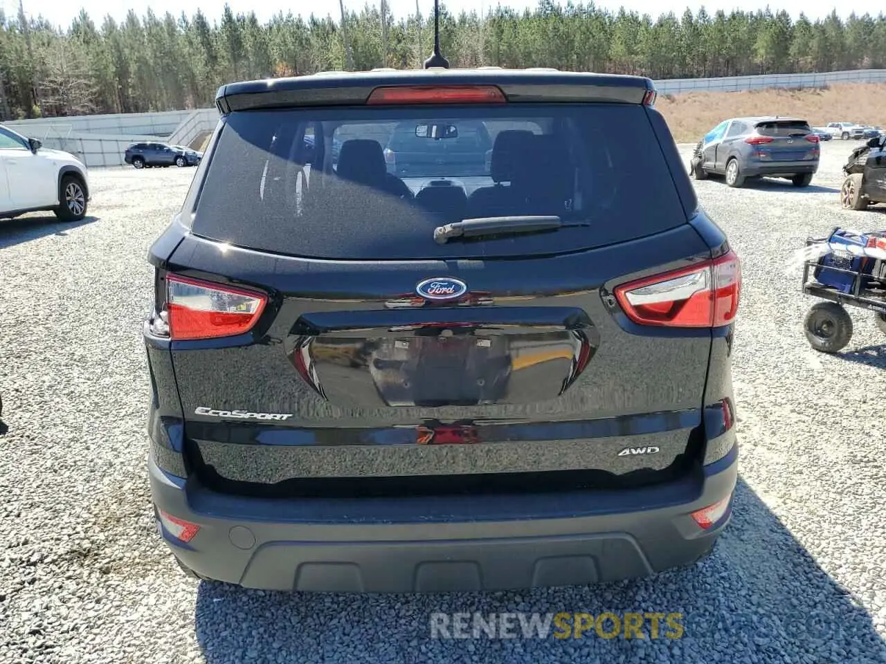 6 Photograph of a damaged car MAJ6S3FL9LC332728 FORD ECOSPORT 2020