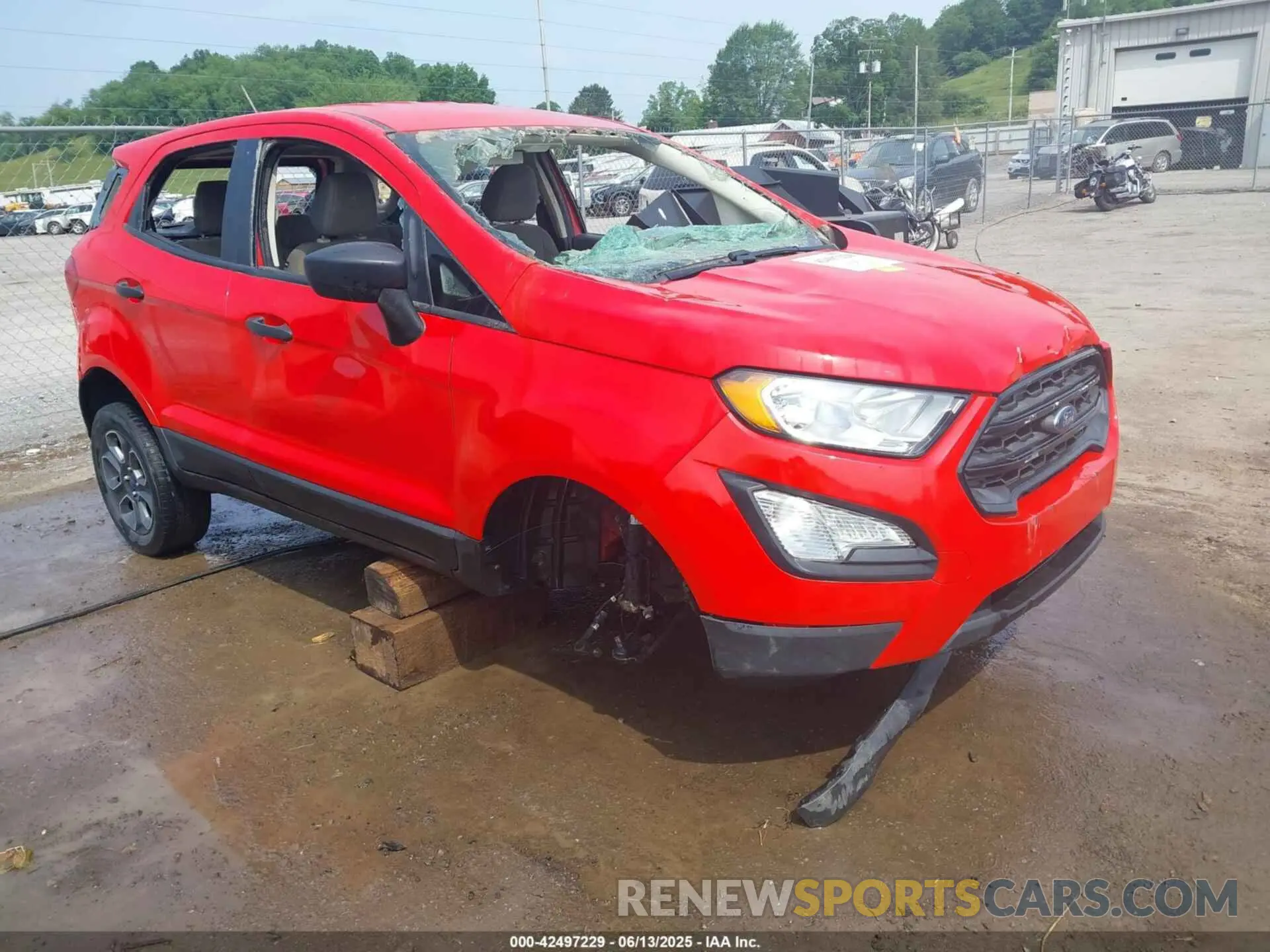 1 Photograph of a damaged car MAJ6S3FL9LC385686 FORD ECOSPORT 2020