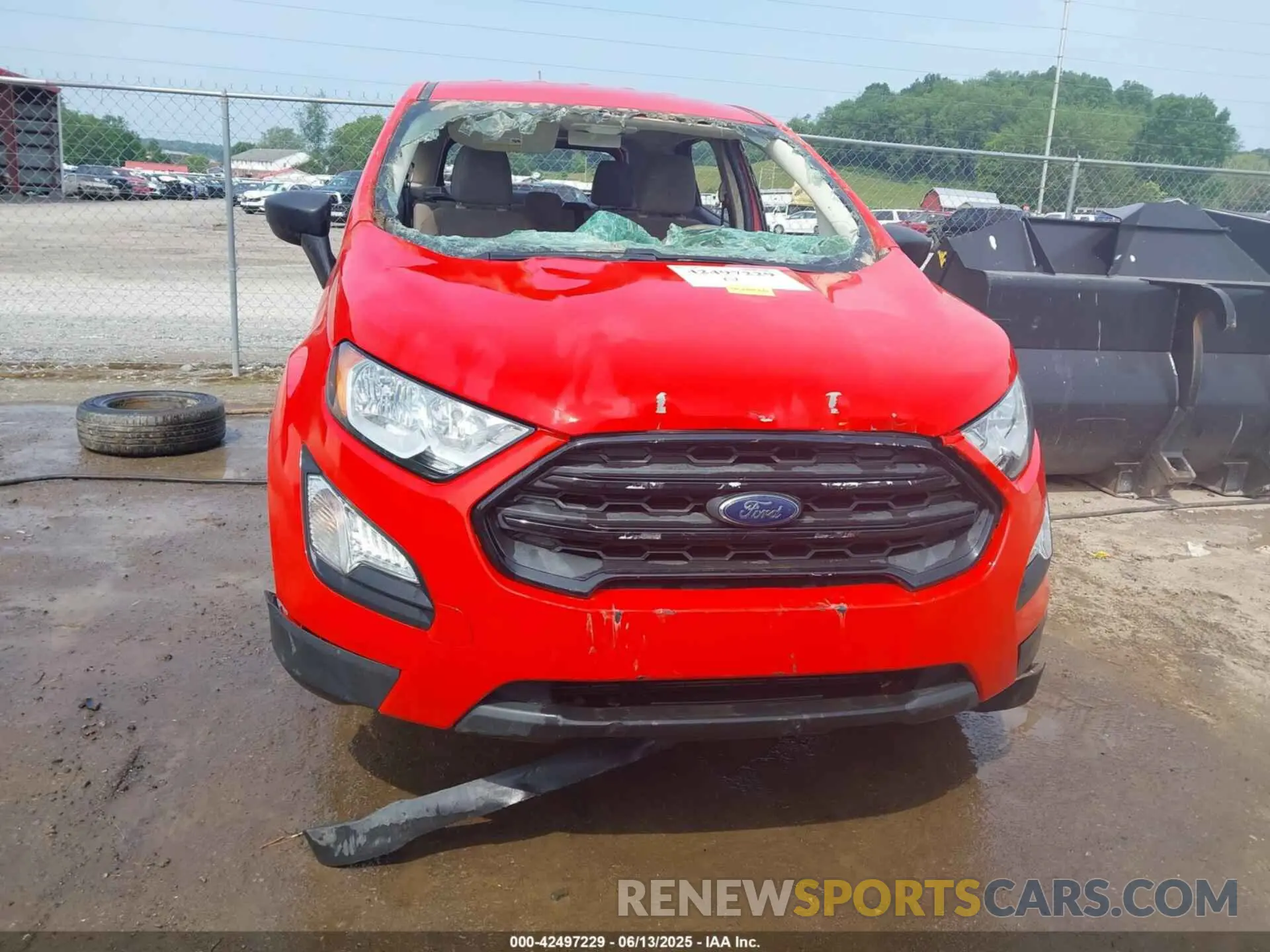 12 Photograph of a damaged car MAJ6S3FL9LC385686 FORD ECOSPORT 2020