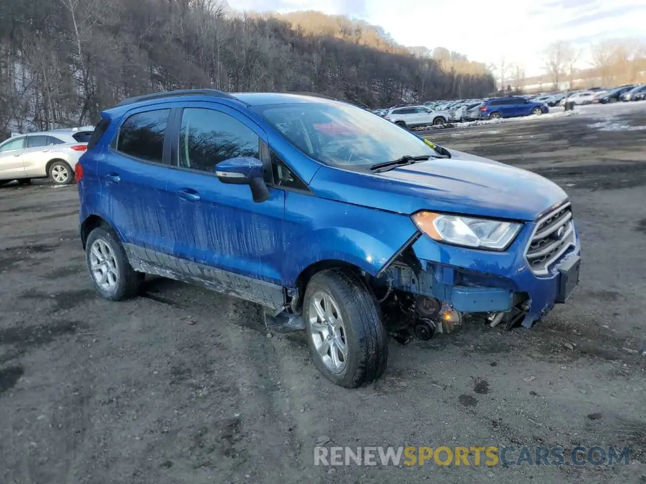 4 Photograph of a damaged car MAJ6S3GL0LC348508 FORD ECOSPORT 2020