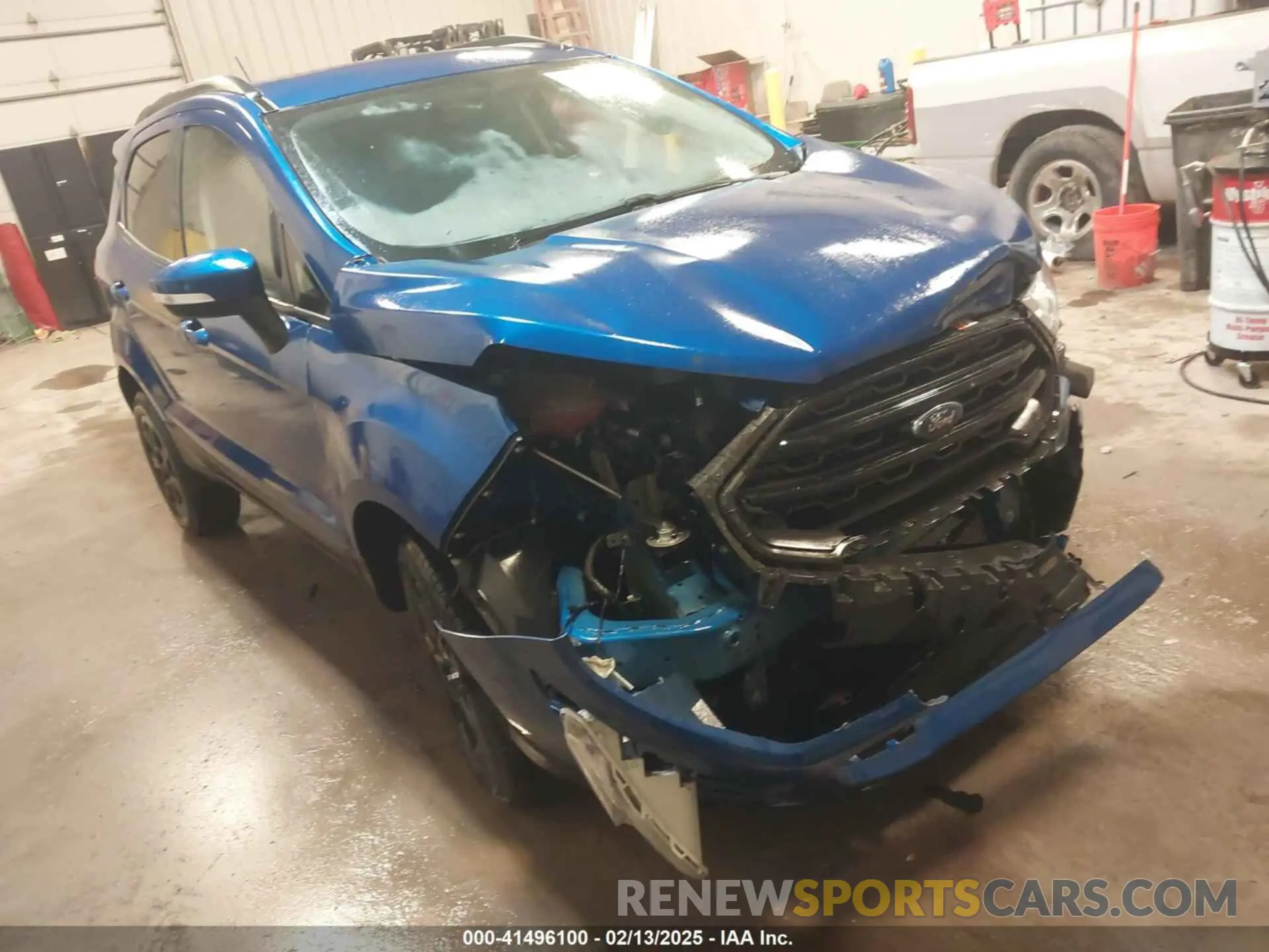 1 Photograph of a damaged car MAJ6S3GL1LC316201 FORD ECOSPORT 2020