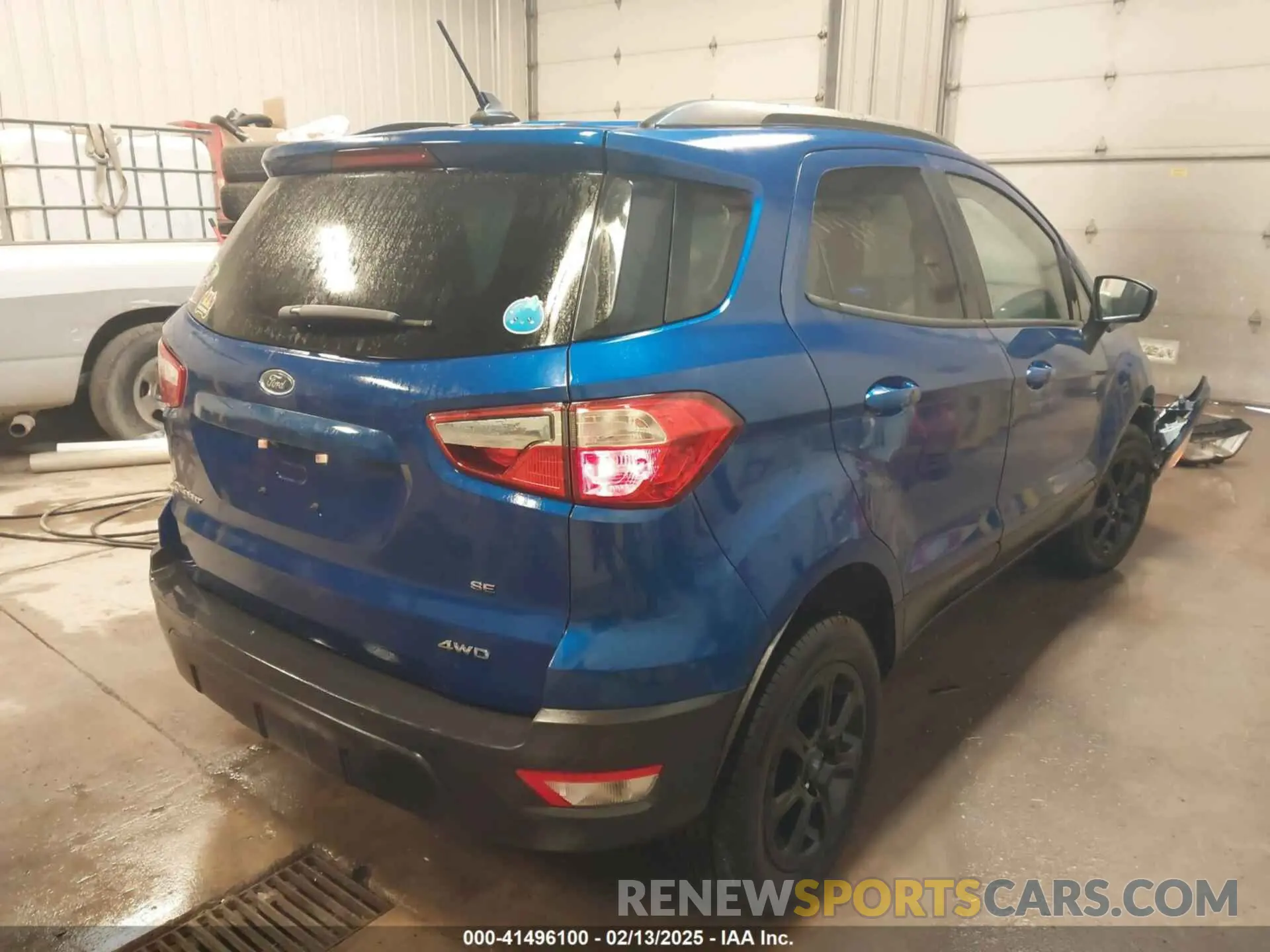 4 Photograph of a damaged car MAJ6S3GL1LC316201 FORD ECOSPORT 2020