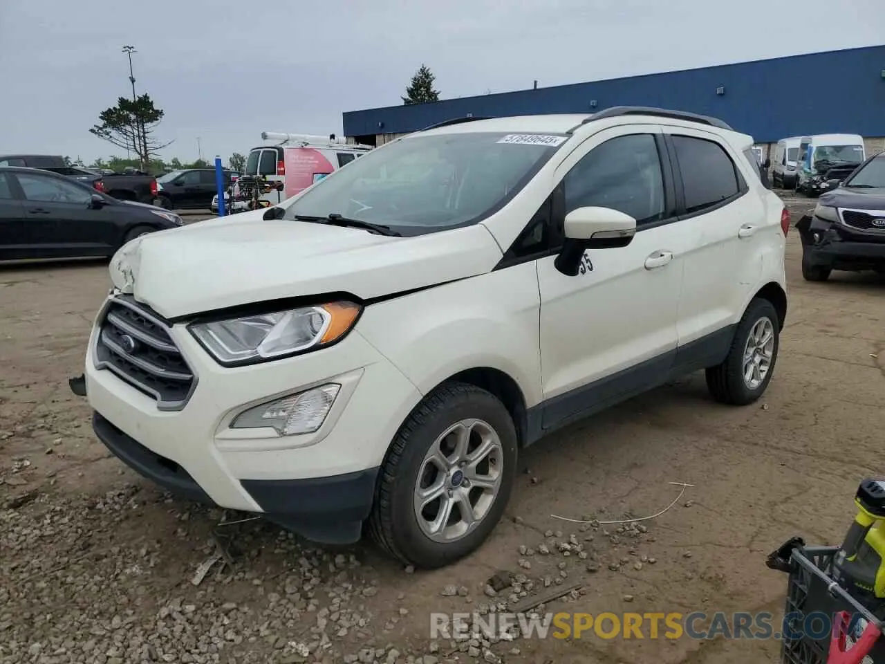 1 Photograph of a damaged car MAJ6S3GL1LC367231 FORD ECOSPORT 2020