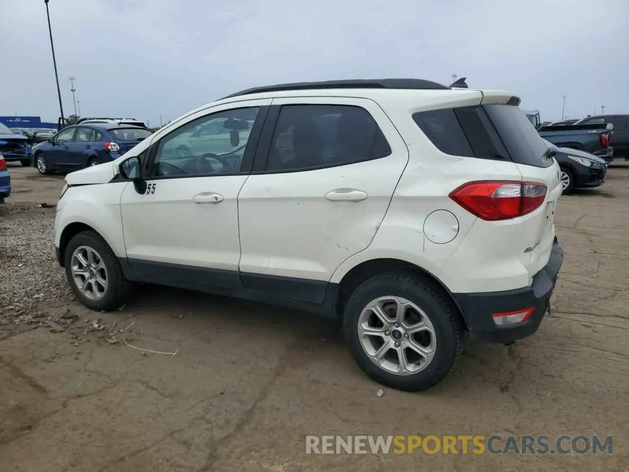 2 Photograph of a damaged car MAJ6S3GL1LC367231 FORD ECOSPORT 2020