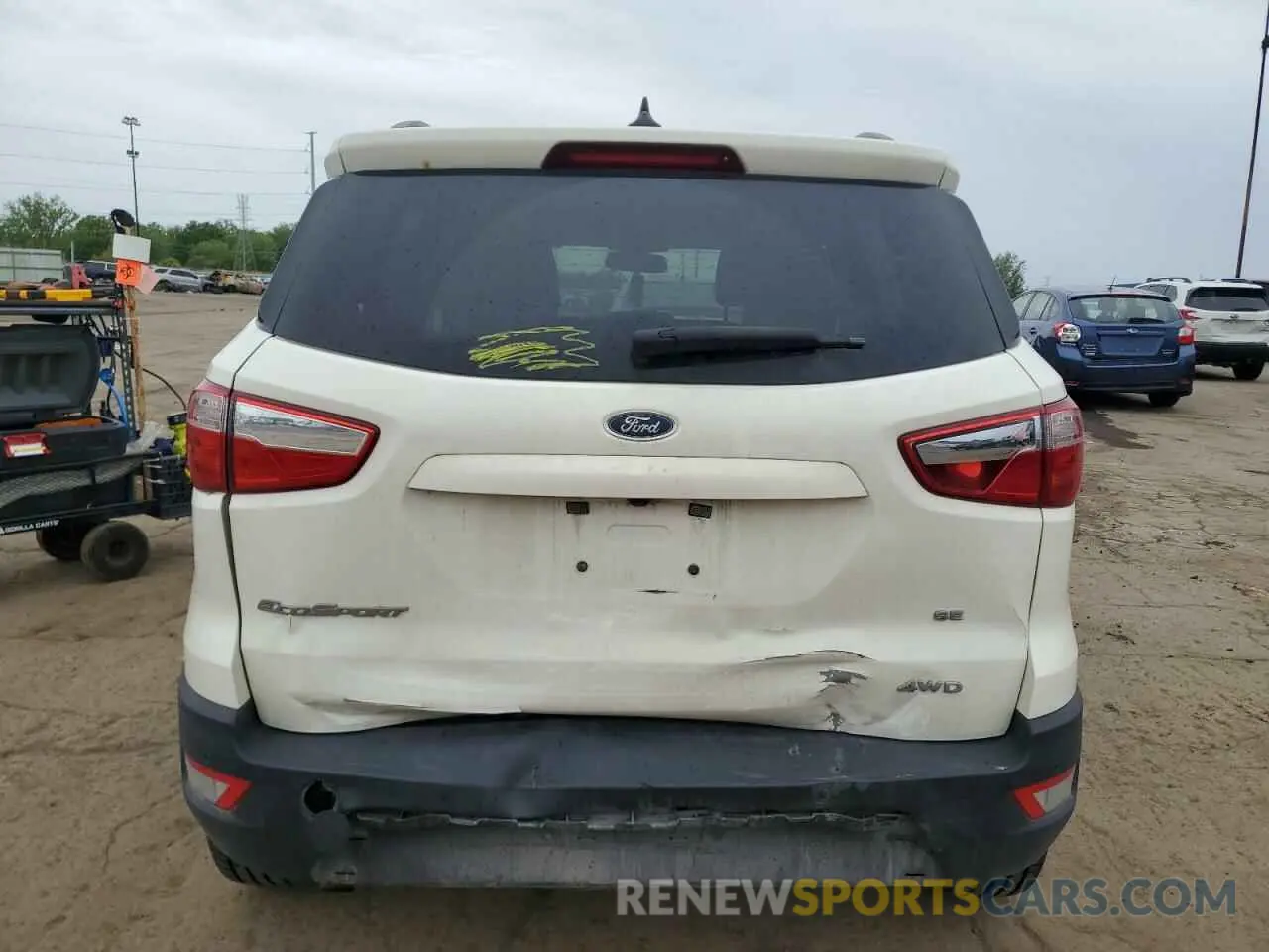 6 Photograph of a damaged car MAJ6S3GL1LC367231 FORD ECOSPORT 2020