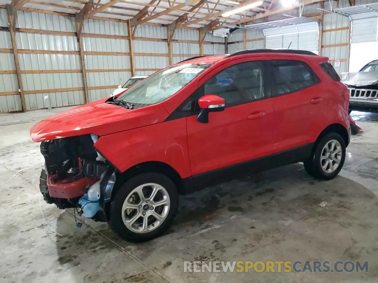 1 Photograph of a damaged car MAJ6S3GL1LC392887 FORD ECOSPORT 2020