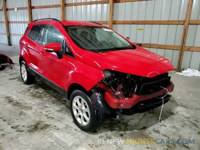 12 Photograph of a damaged car MAJ6S3GL1LC392887 FORD ECOSPORT 2020