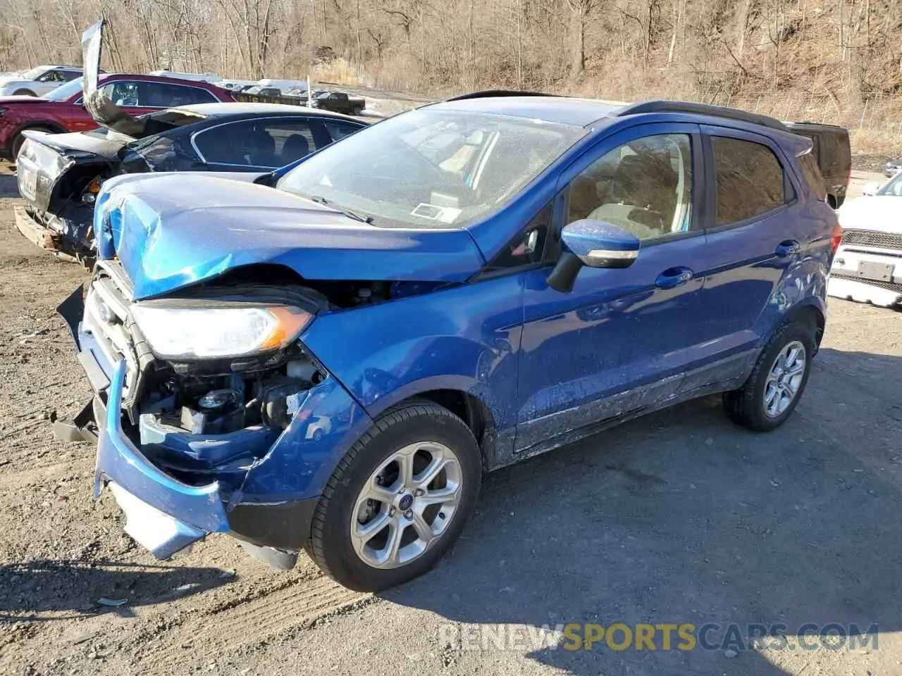 1 Photograph of a damaged car MAJ6S3GL2LC317969 FORD ECOSPORT 2020