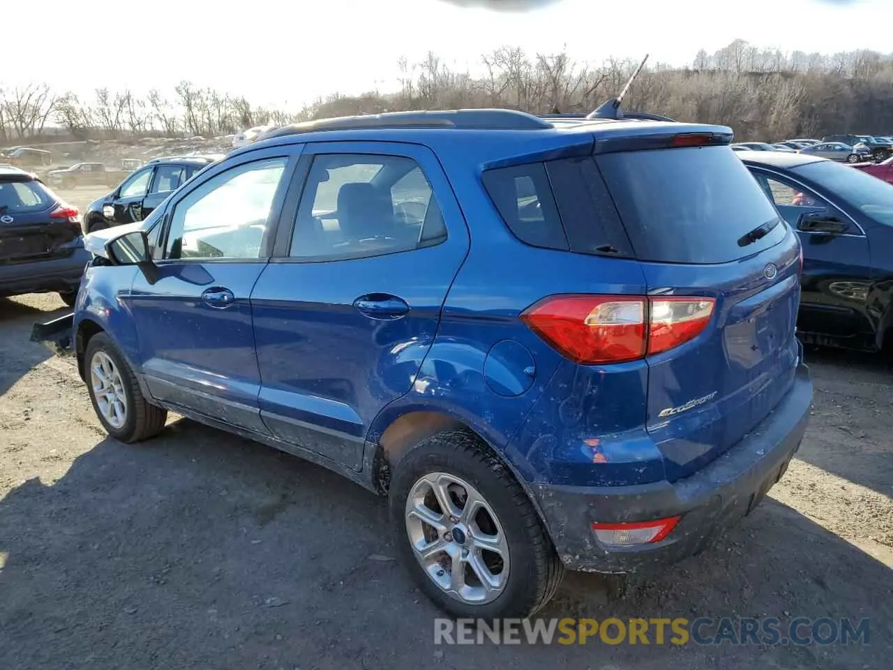 2 Photograph of a damaged car MAJ6S3GL2LC317969 FORD ECOSPORT 2020