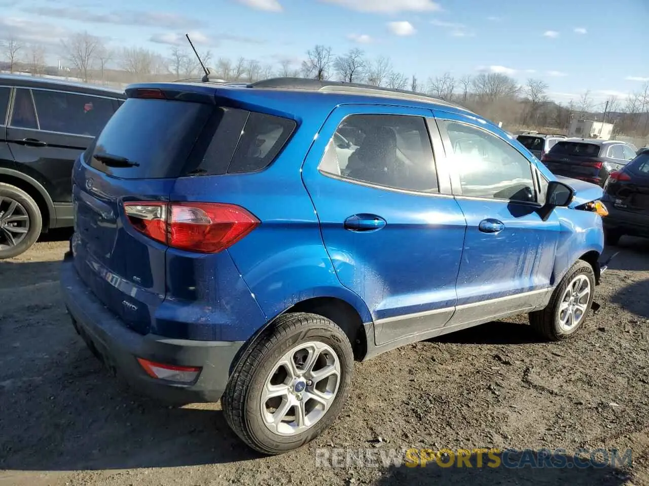 3 Photograph of a damaged car MAJ6S3GL2LC317969 FORD ECOSPORT 2020