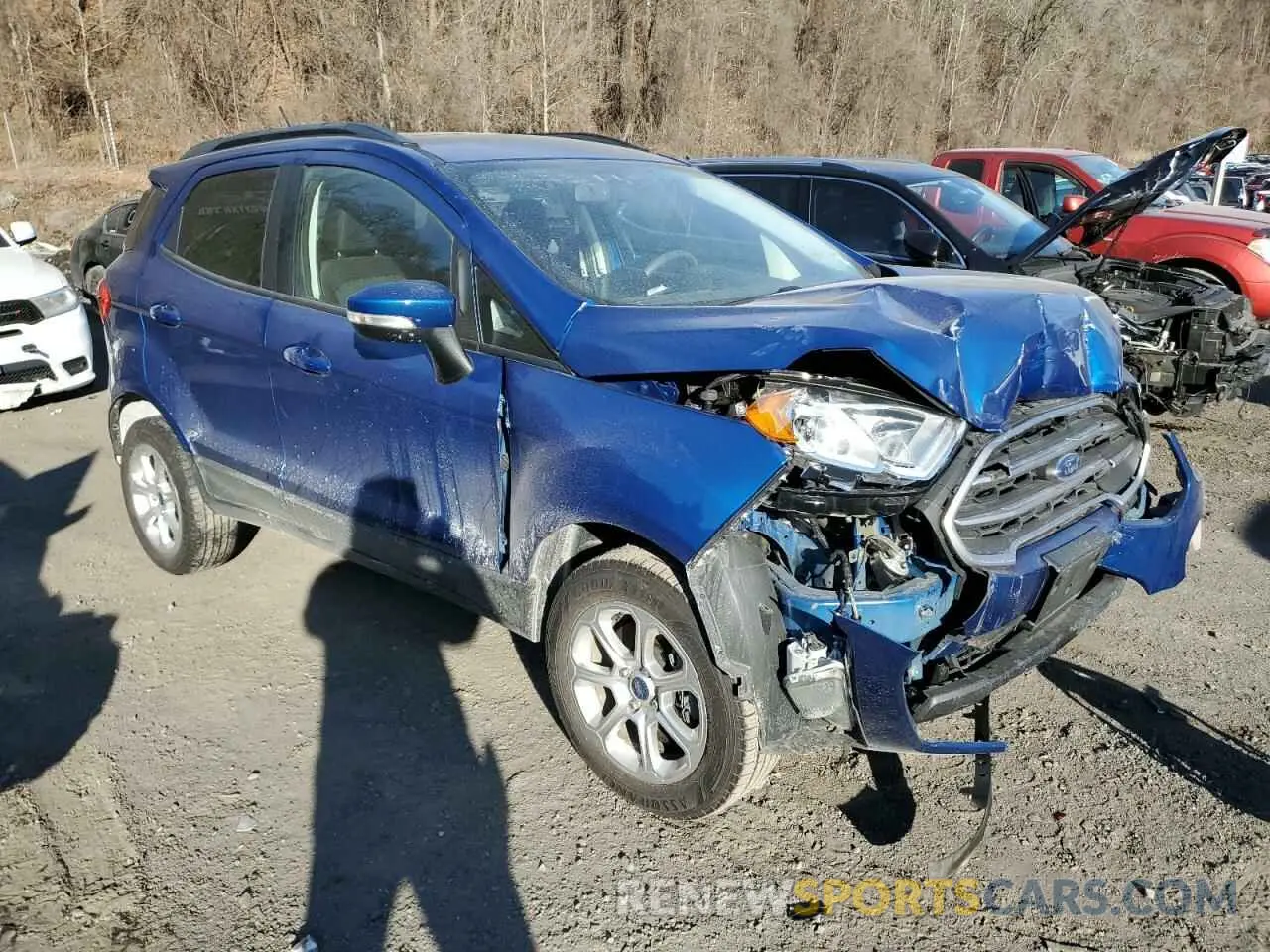 4 Photograph of a damaged car MAJ6S3GL2LC317969 FORD ECOSPORT 2020