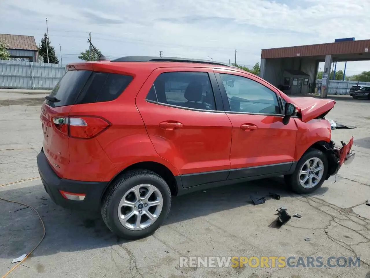 3 Photograph of a damaged car MAJ6S3GL2LC336649 FORD ECOSPORT 2020