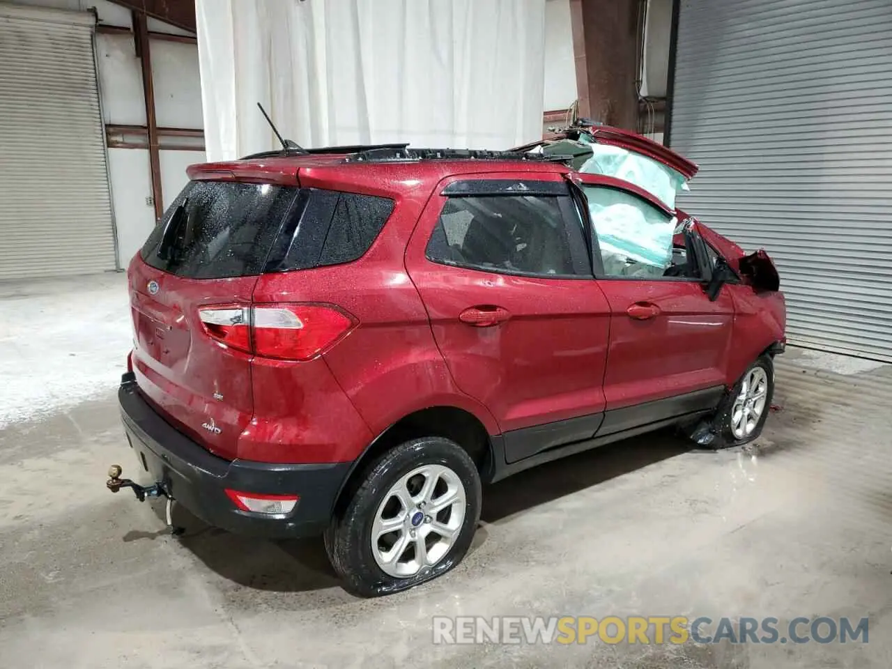 3 Photograph of a damaged car MAJ6S3GL2LC341902 FORD ECOSPORT 2020