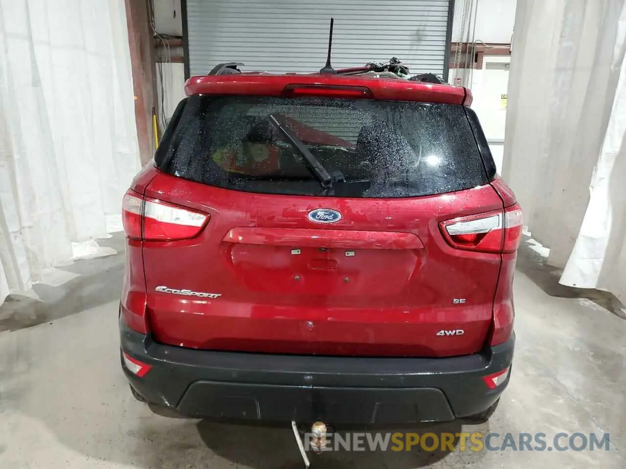 6 Photograph of a damaged car MAJ6S3GL2LC341902 FORD ECOSPORT 2020