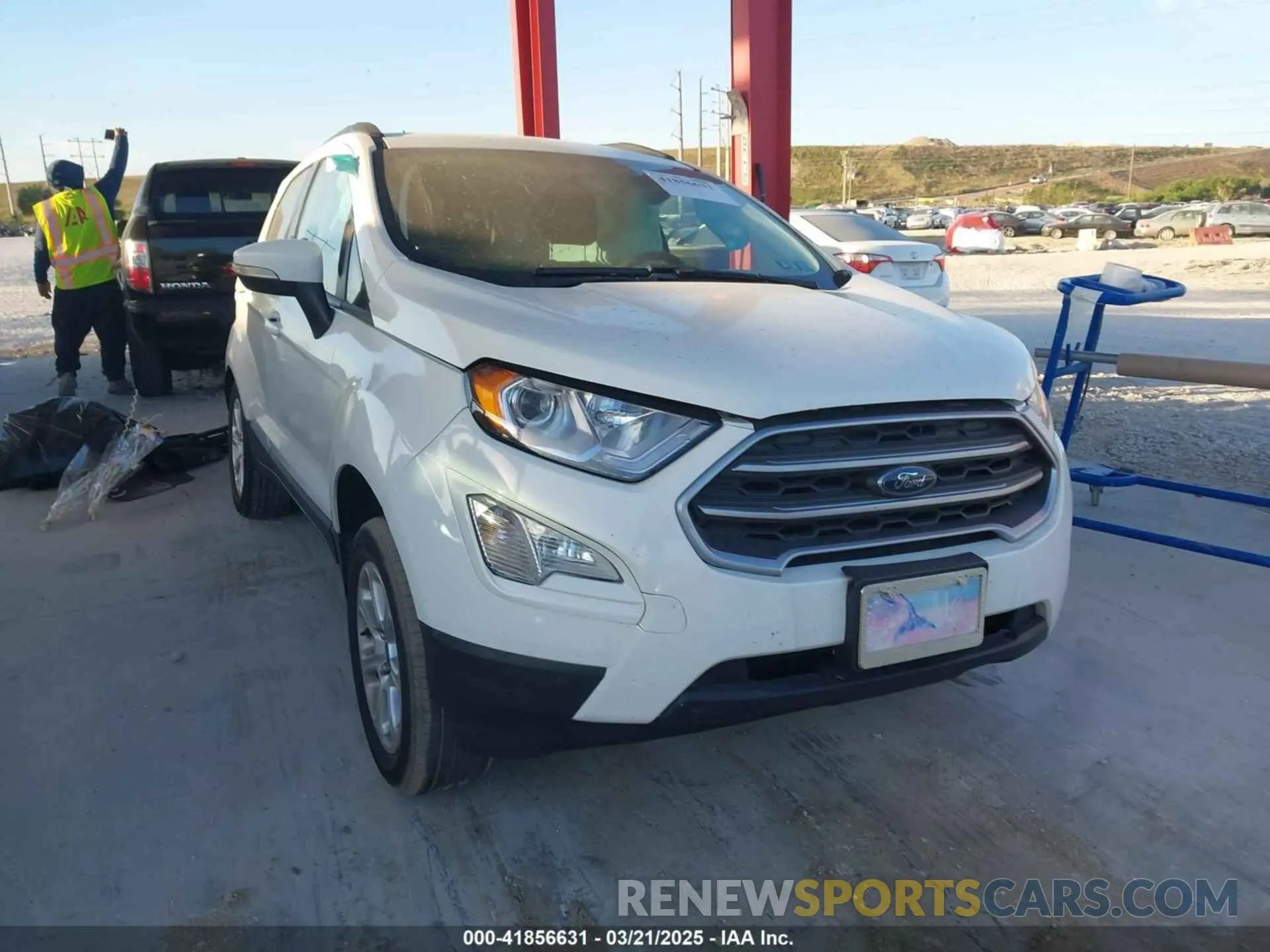1 Photograph of a damaged car MAJ6S3GL2LC356271 FORD ECOSPORT 2020
