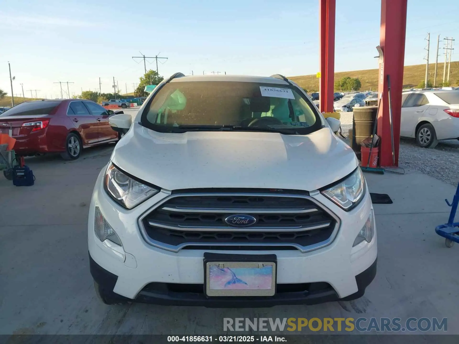 12 Photograph of a damaged car MAJ6S3GL2LC356271 FORD ECOSPORT 2020