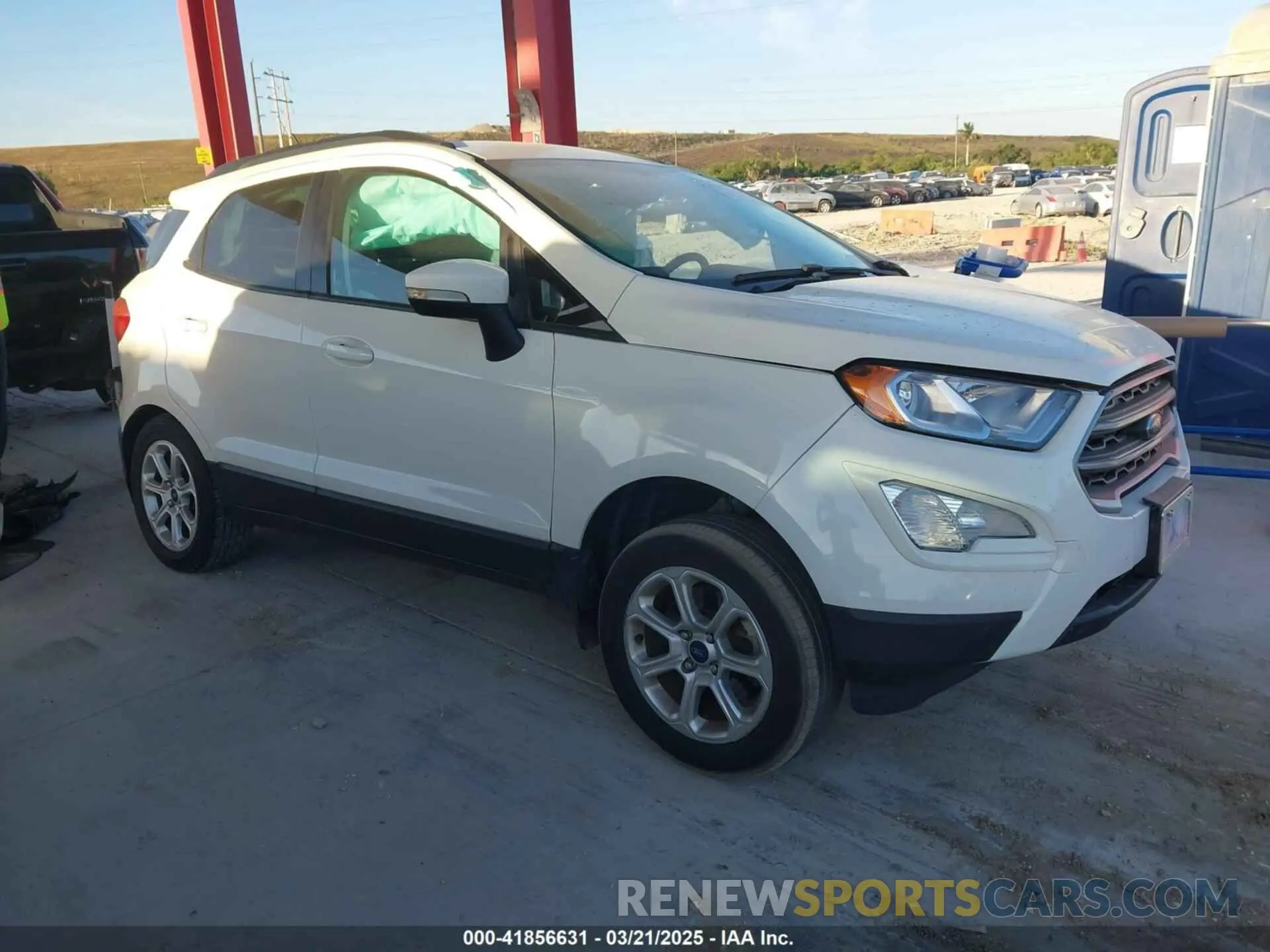 13 Photograph of a damaged car MAJ6S3GL2LC356271 FORD ECOSPORT 2020