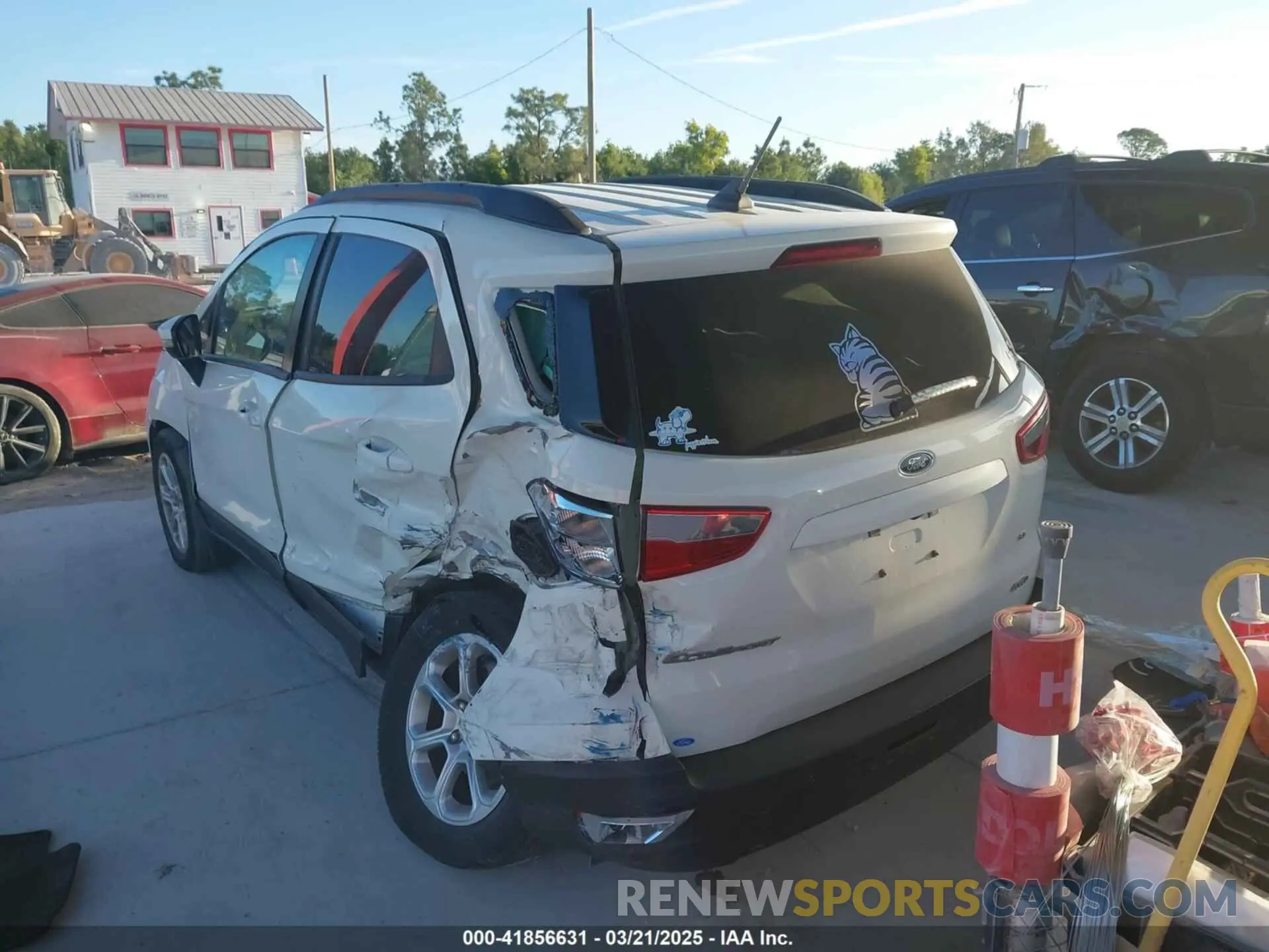 3 Photograph of a damaged car MAJ6S3GL2LC356271 FORD ECOSPORT 2020