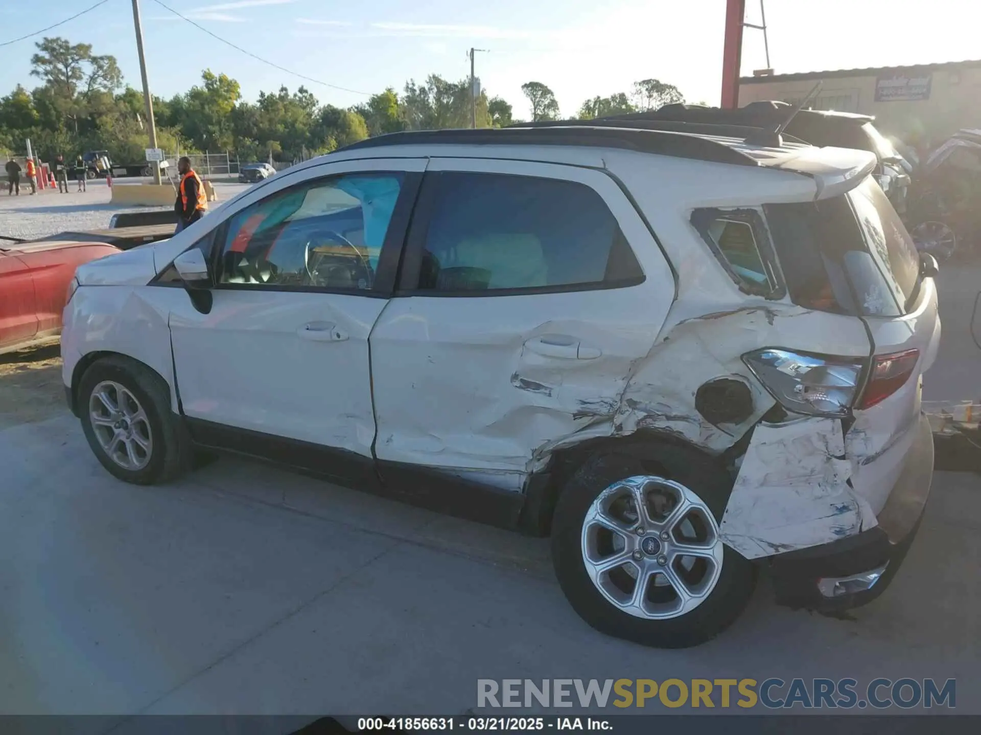 6 Photograph of a damaged car MAJ6S3GL2LC356271 FORD ECOSPORT 2020