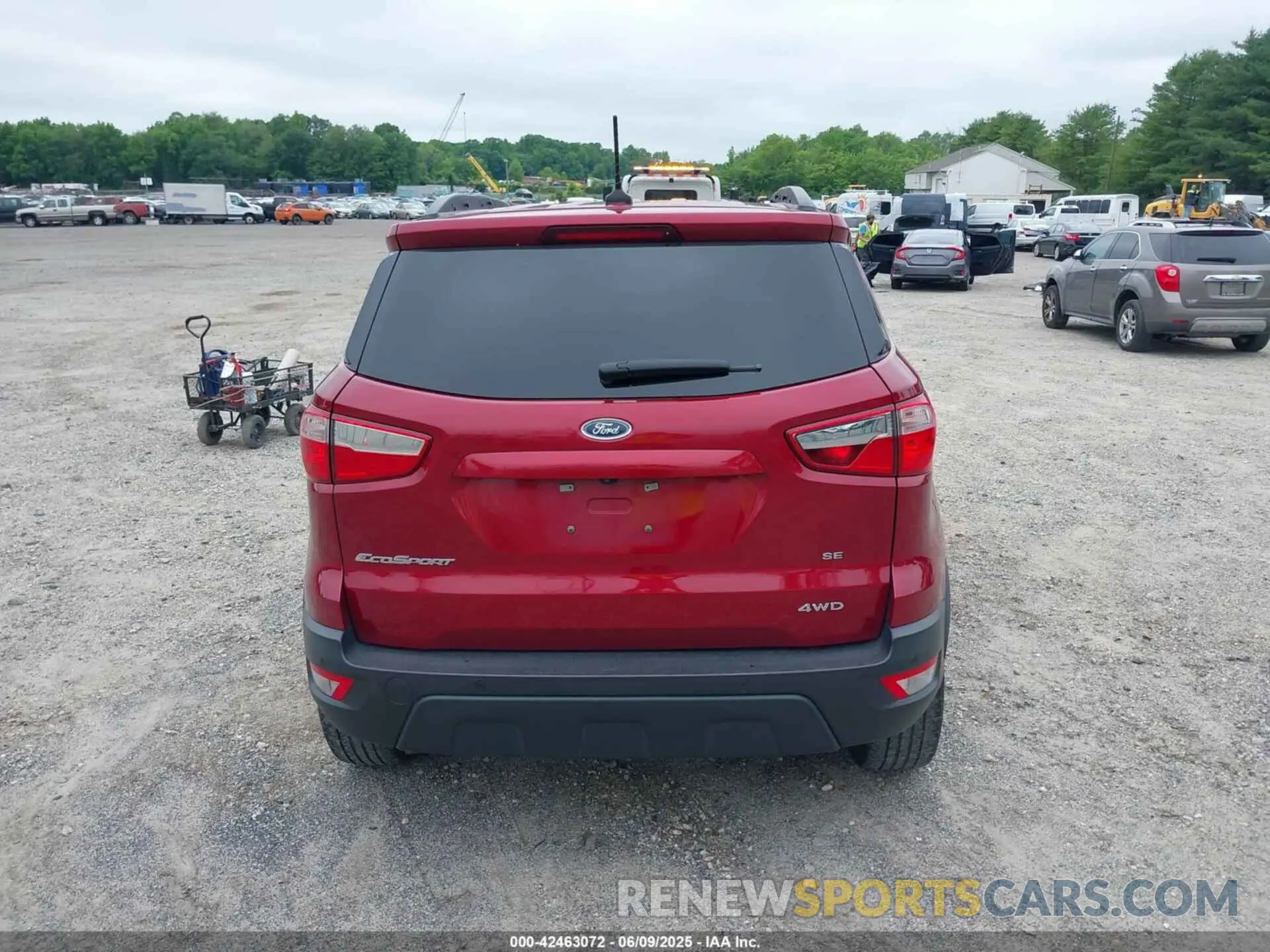 15 Photograph of a damaged car MAJ6S3GL2LC366119 FORD ECOSPORT 2020