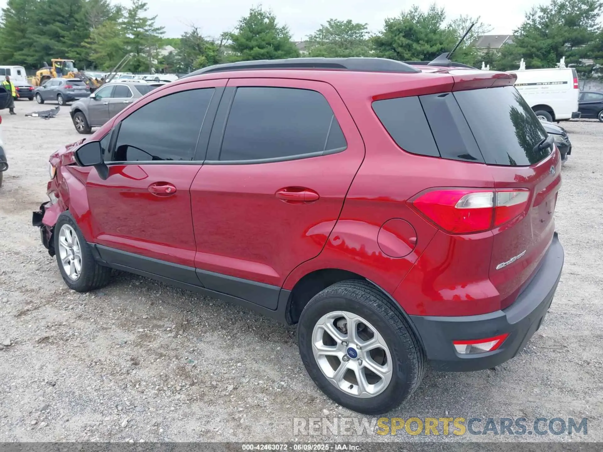 3 Photograph of a damaged car MAJ6S3GL2LC366119 FORD ECOSPORT 2020